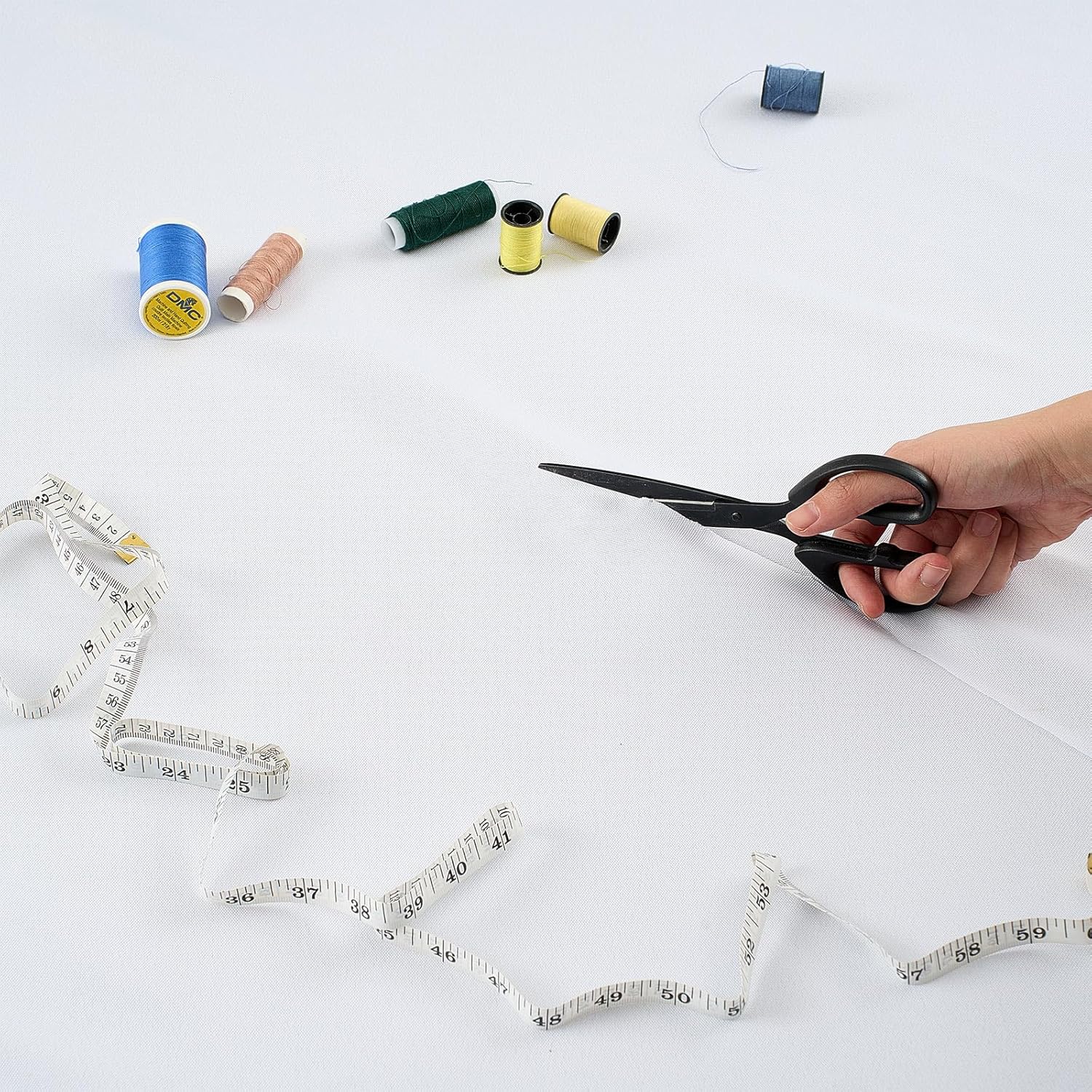 HunnmingRe 1 Yard White Sublimation Polyester Fabric, 65" Wide Precut & Heat Press Ready - 100% Polyester Soft Smooth Material for DIY Crafts, Heat Transfer Printing, Custom Projects - Image 5