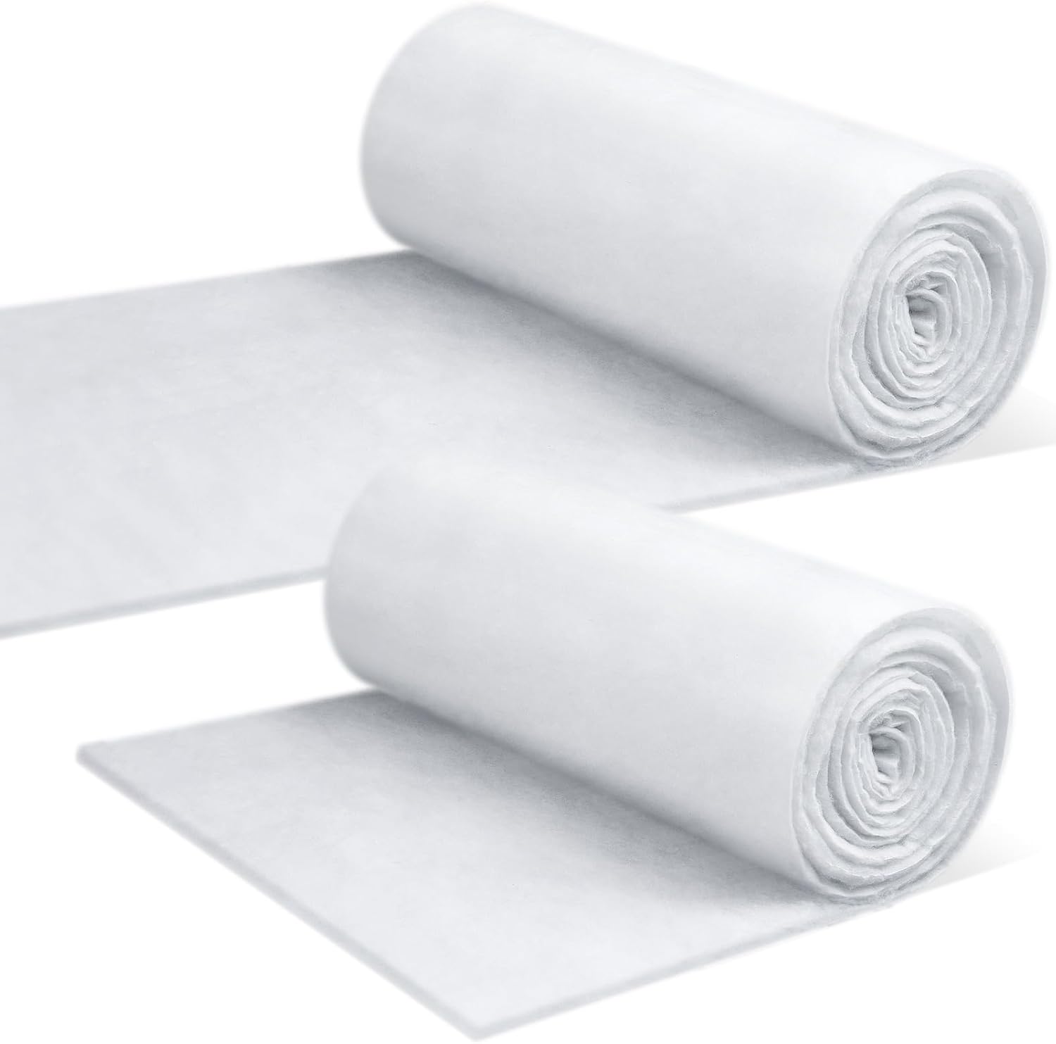 Peryiter 2 Roll Upholstery Quilt Batting 24 Inch x 2 Yard x 2 Inch Polyester Batting Multipurpose Fiberfill Stuffing Fabric for Cushion Pillows Bedspreads Interior Decoration Crafts - Image 7