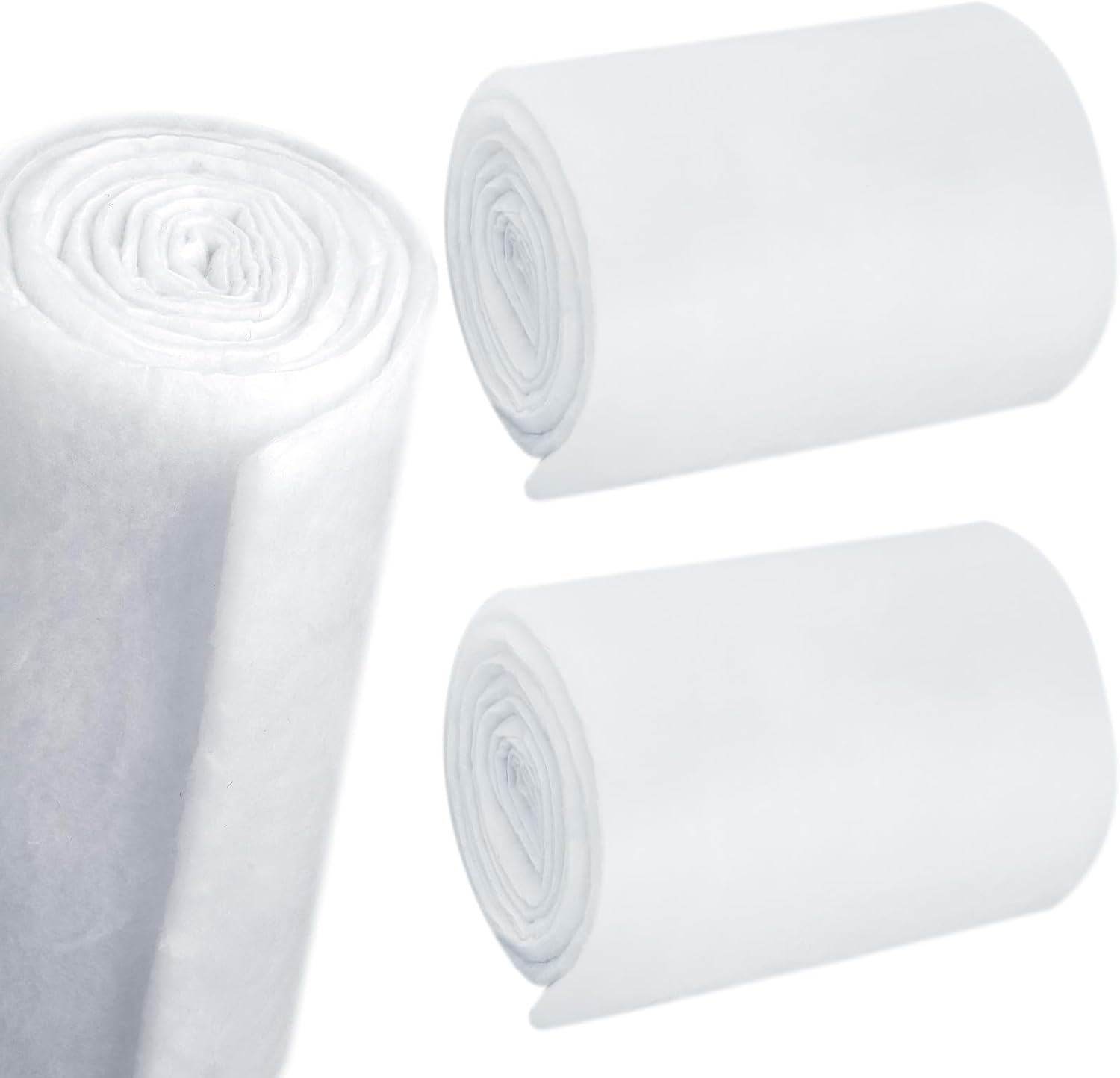 Peryiter 2 Roll Upholstery Quilt Batting 24 Inch x 2 Yard x 2 Inch Polyester Batting Multipurpose Fiberfill Stuffing Fabric for Cushion Pillows Bedspreads Interior Decoration Crafts - Image 8