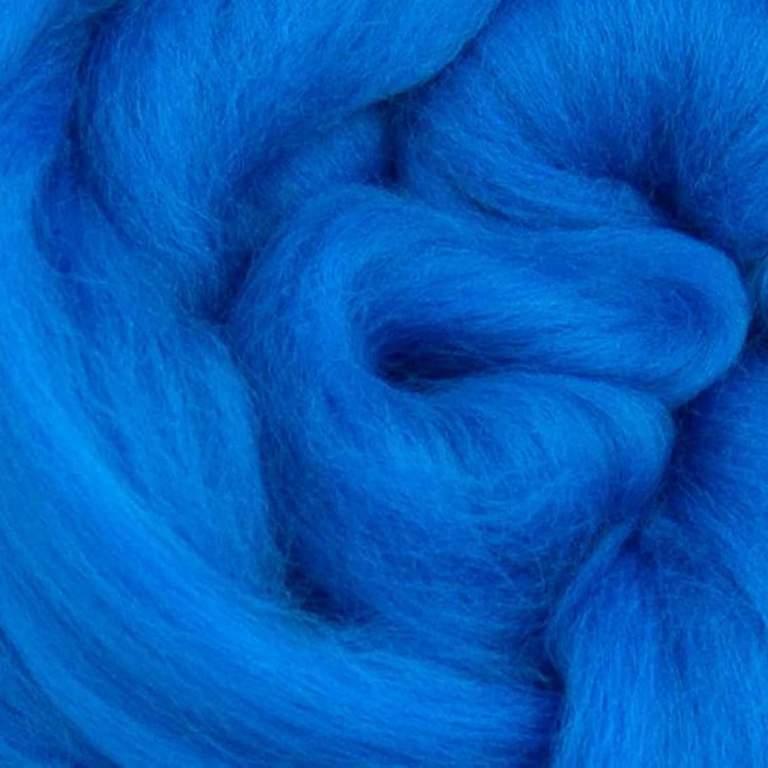 Revolution Fibers Merino Wool Roving | Premium Combed Wool Top | 22 Micron, Perfect for Felting Projects, Spinning, Wall Hangings and Tapestry (Mediterranean)