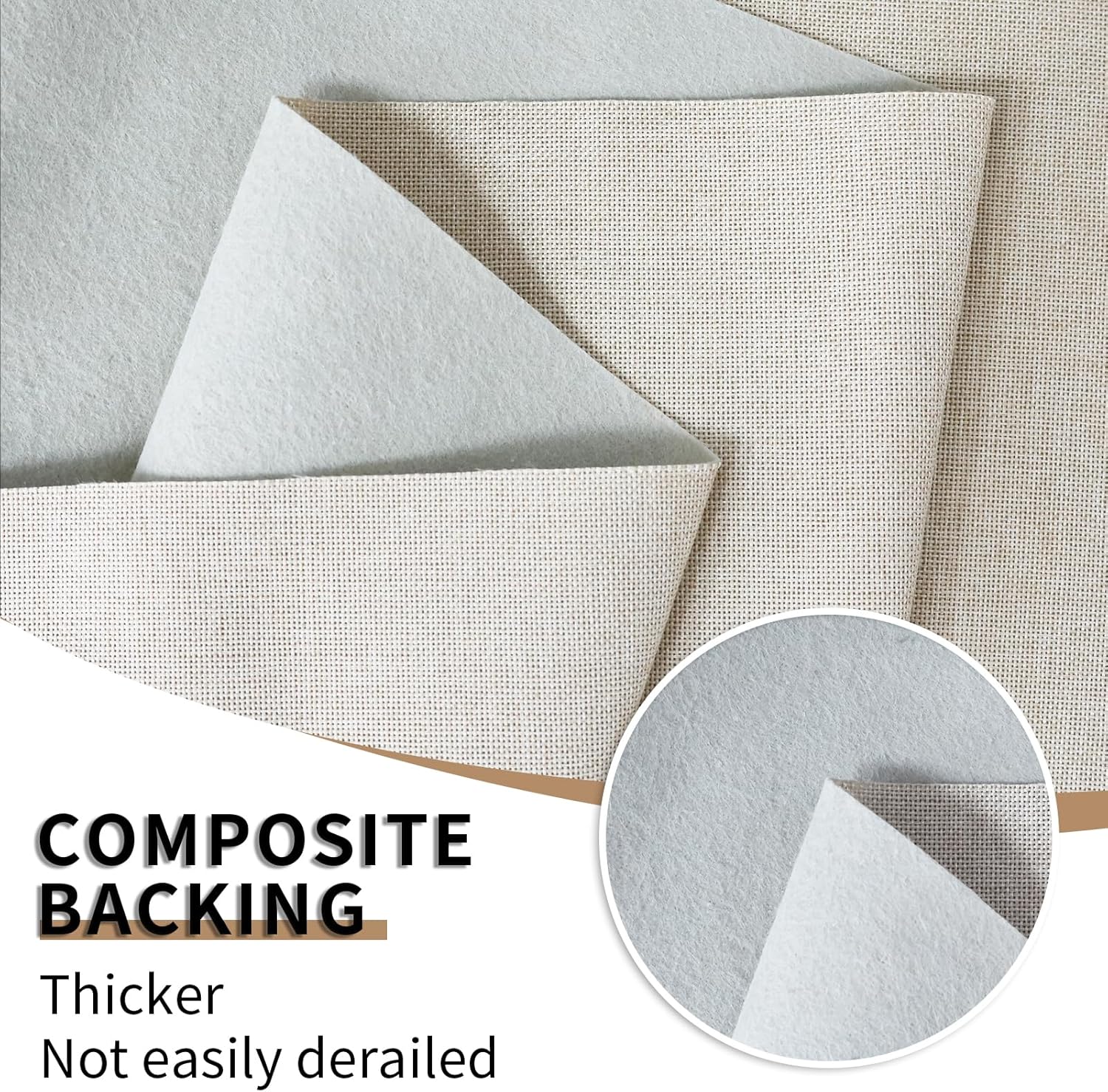 40x57 Inches Natural Thickened Fabric Premium Linen Liner Multi-Purpose Linen Fiber Material for Gardening Wedding Table Runners Home Party Decorations Christmas (Beige)