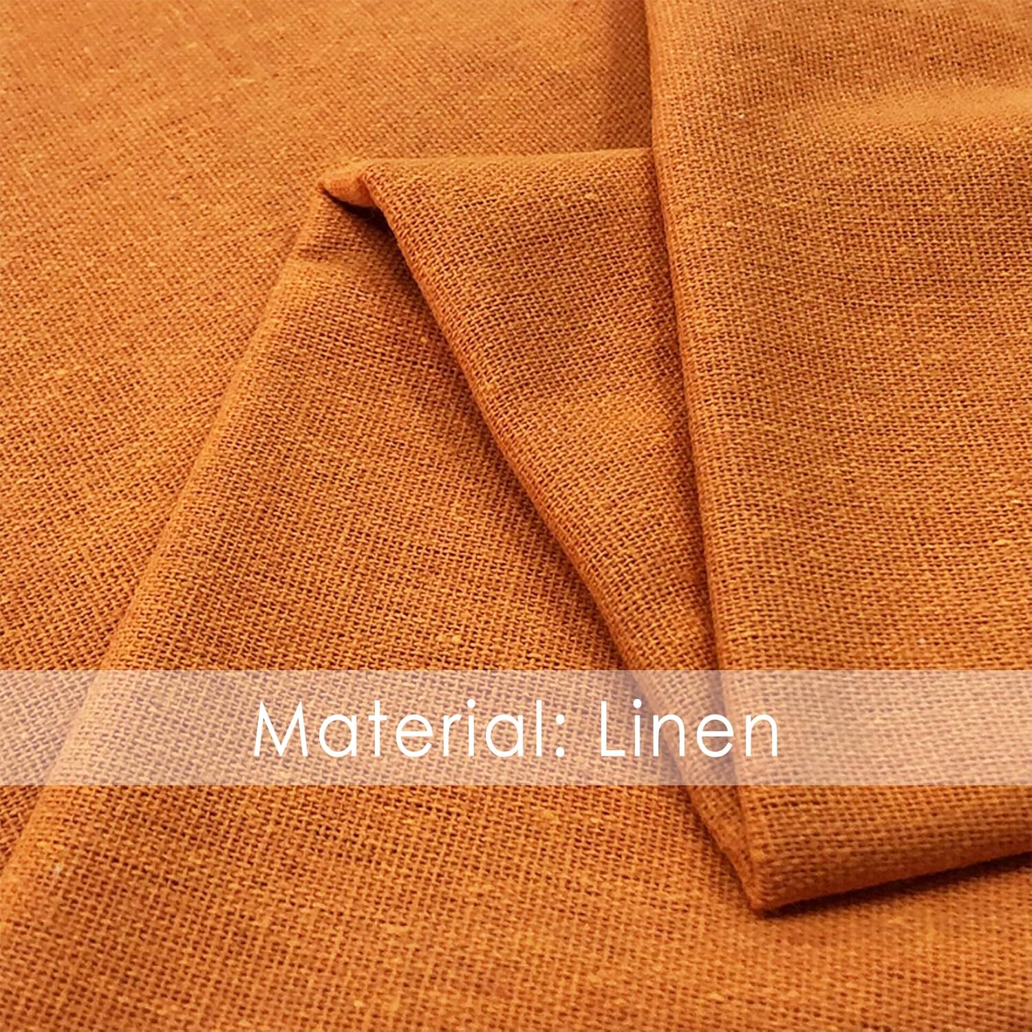 Alternative view of 12 Pcs/Set Linen Cloth Needlework Fabric, Embroidery Quilting Fabric Garments Crafts Accessories Square Embroidery Stitch Cloth Backing Material Sewing Draping(19 x 19 Inch)