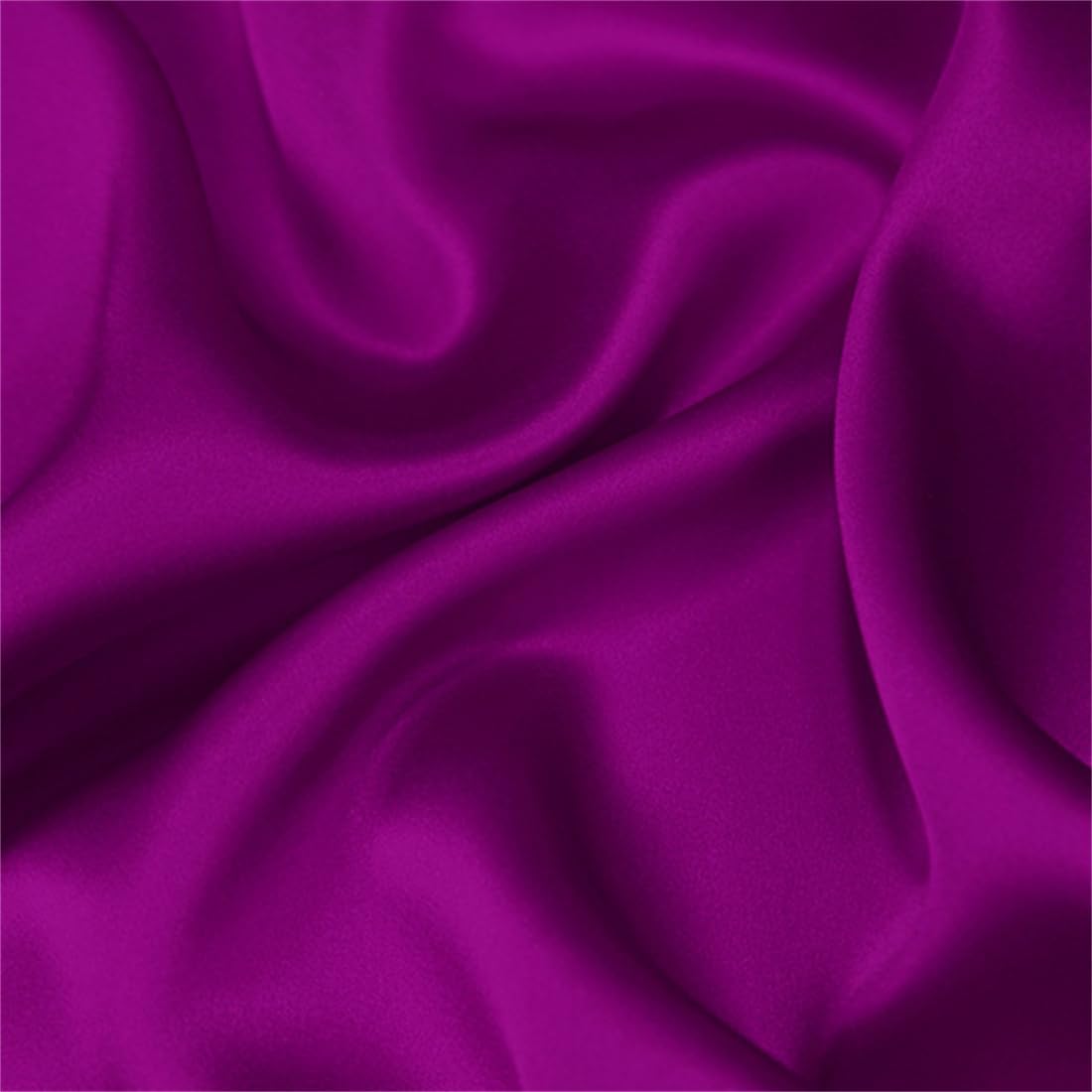 Oavieh Navyblue 19 Momme 44''Width 100 Pure Silk Fabric 6A Grade Natural Mulberry Charmeuse Fabric for Sewing Clothes DIY Crafts(1 Yard) - Image 4