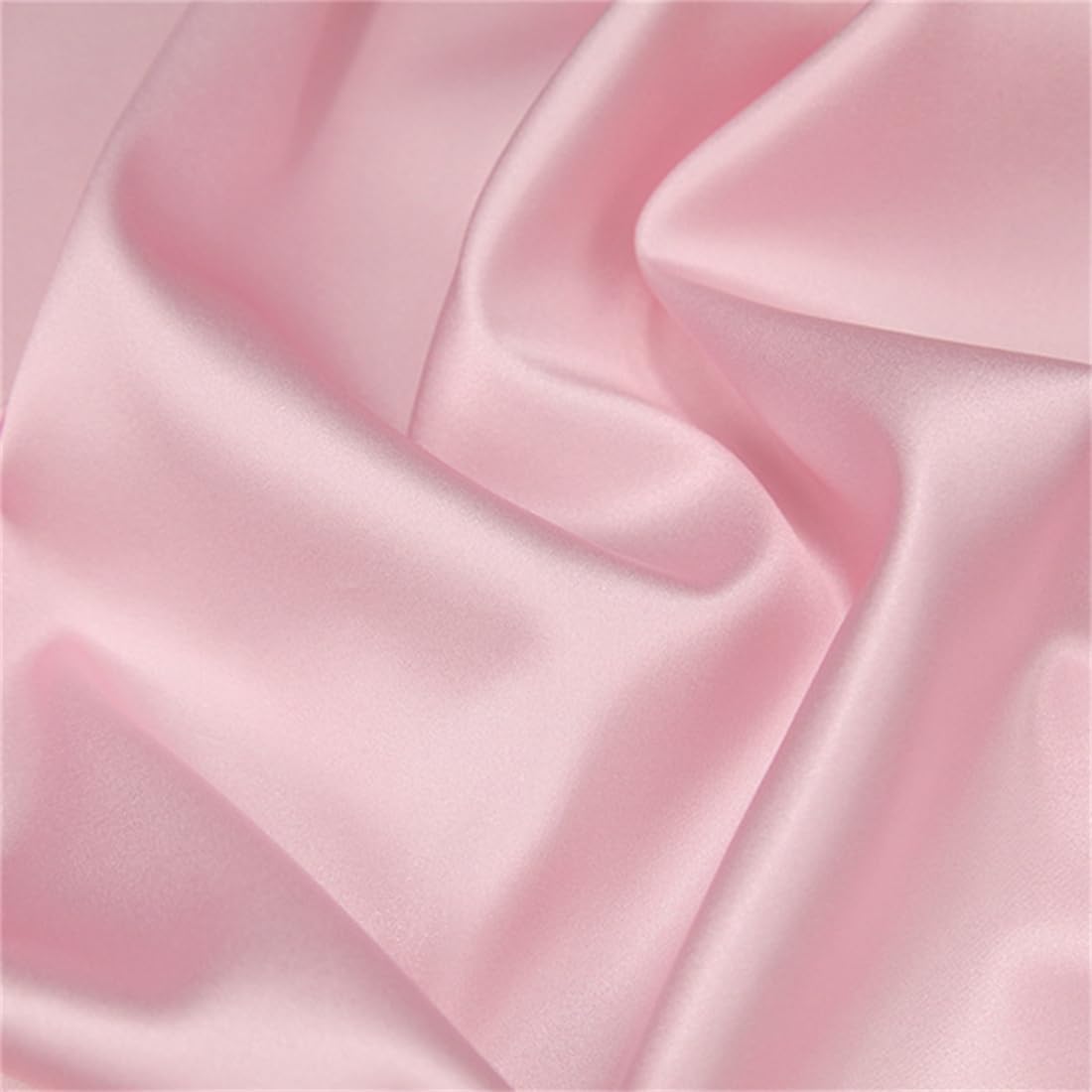 Oavieh Navyblue 19 Momme 44''Width 100 Pure Silk Fabric 6A Grade Natural Mulberry Charmeuse Fabric for Sewing Clothes DIY Crafts(1 Yard) - Image 7