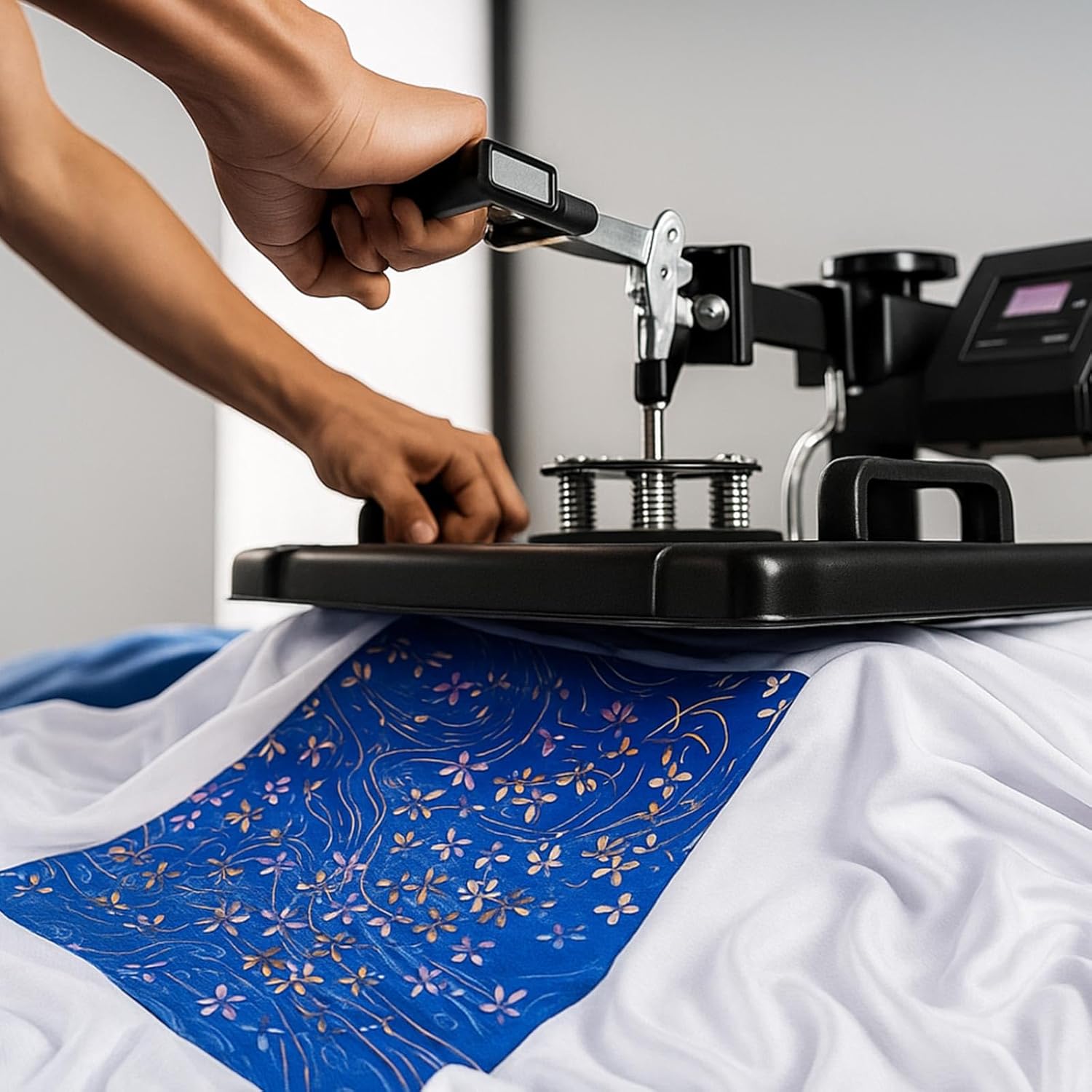 HunnmingRe 5 Yards White Sublimation Polyester Fabric, 65" Wide Precut & Heat Press Ready - 100% Polyester Soft Smooth Material for DIY Crafts, Heat Transfer Printing, Custom Projects - Image 4