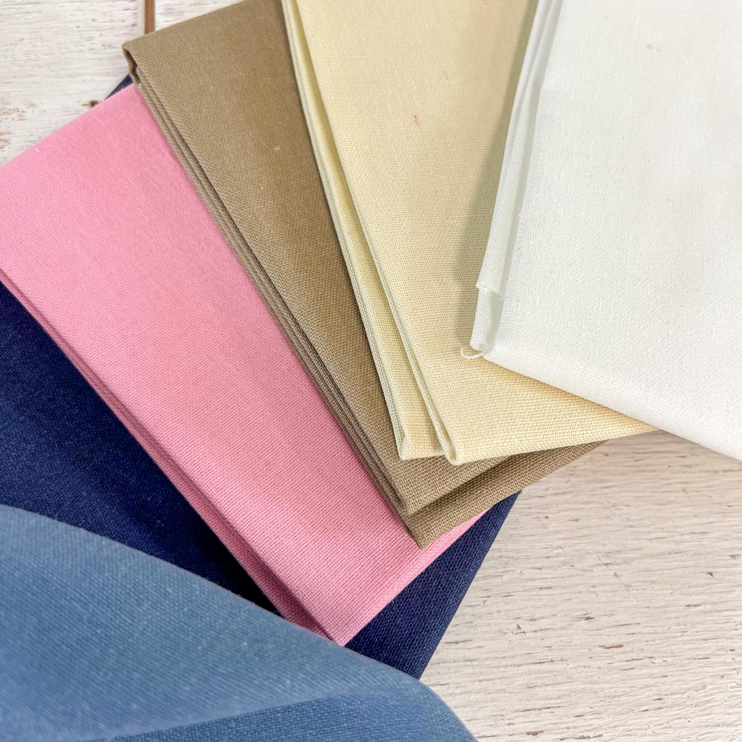 3 Yard Cut of Threadart Linen Fabric - Premium Cotton Linen Fabric for Embroidery, Cross Stitch, Apparel, Canvas, Home Décor- 55" Width - White - Image 6