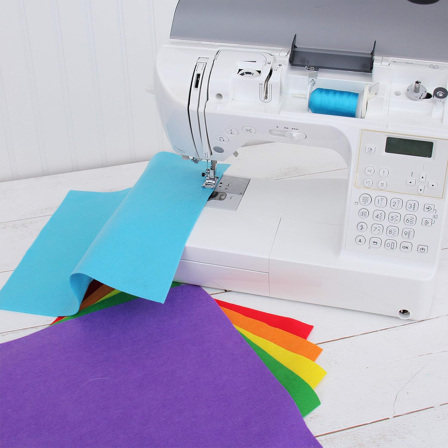 Threadart Premium Felt by The Yard - 36" Wide - Rust | Soft Wool-Like Feel | 1.2mm Thick Fabric for DIY Crafts, Sewing, Crafting Projects | Compatible with Cricut Maker - Image 6