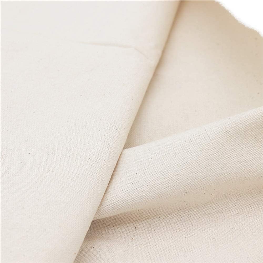 Muslin Linen Fabric Embroidery Linen Cloth Needlework Fabric Garments Crafts Accessories Backing Material Quilting Sewing Draping 21 by 62-Inch - Image 6