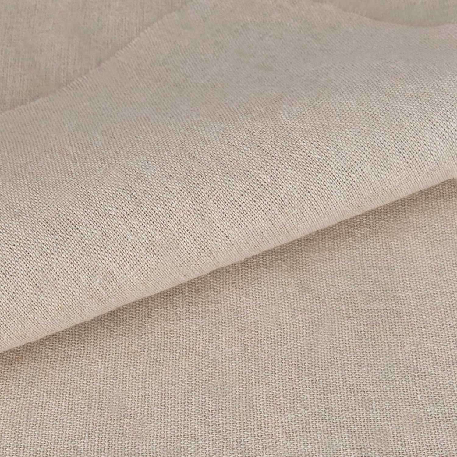 Linen Fabric by The Yard - 3 Yard Linen Embroidery Fabric Plain Solid Color Cloth, 62 Inch Wide Cloth for Needlework, Quilting, Embroidery, Curtain, Garments Craft, Bright White - Image 8