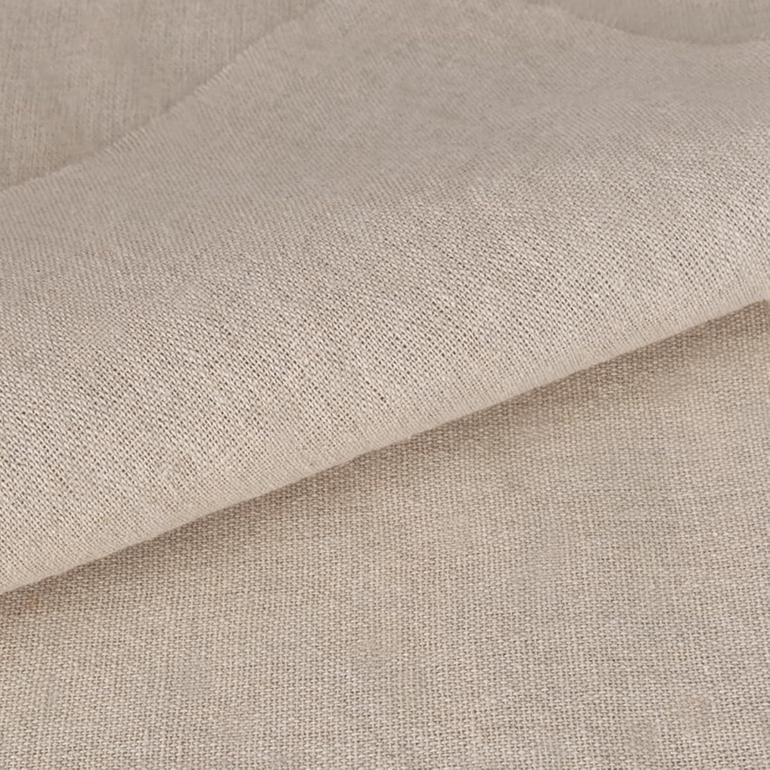 Linen Fabric by The Yard - 3 Yard Linen Embroidery Fabric Plain Solid Color Cloth, 62 Inch Wide Cloth for Needlework, Quilting, Embroidery, Curtain, Garments Craft, Bright White - Image 9