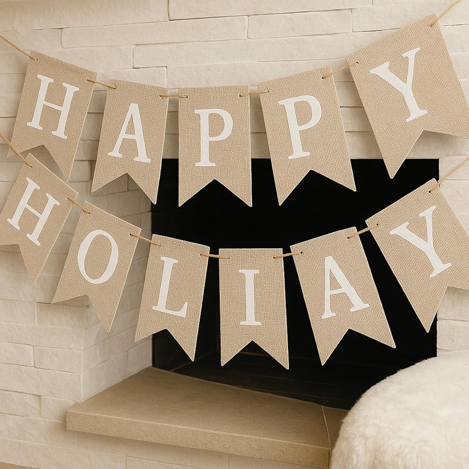 Alternative view of Linen Fabric 600D, 58 inch x 1 Yard Home Sewing Material Supply for Hand Art Crafts Projects