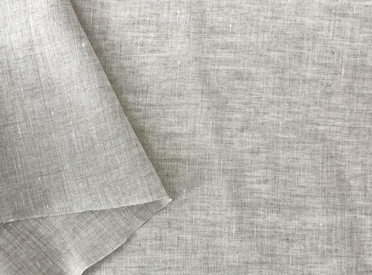 100% Linen Fabric u2013 Lightweight Delavé Vintage Dyed u2013 Two-Tone Effect u2013 Pre-Washed Soft & Breathable u2013 by The Linen Lab (Light Violet, 1 Yard pre Cut) - Image 9