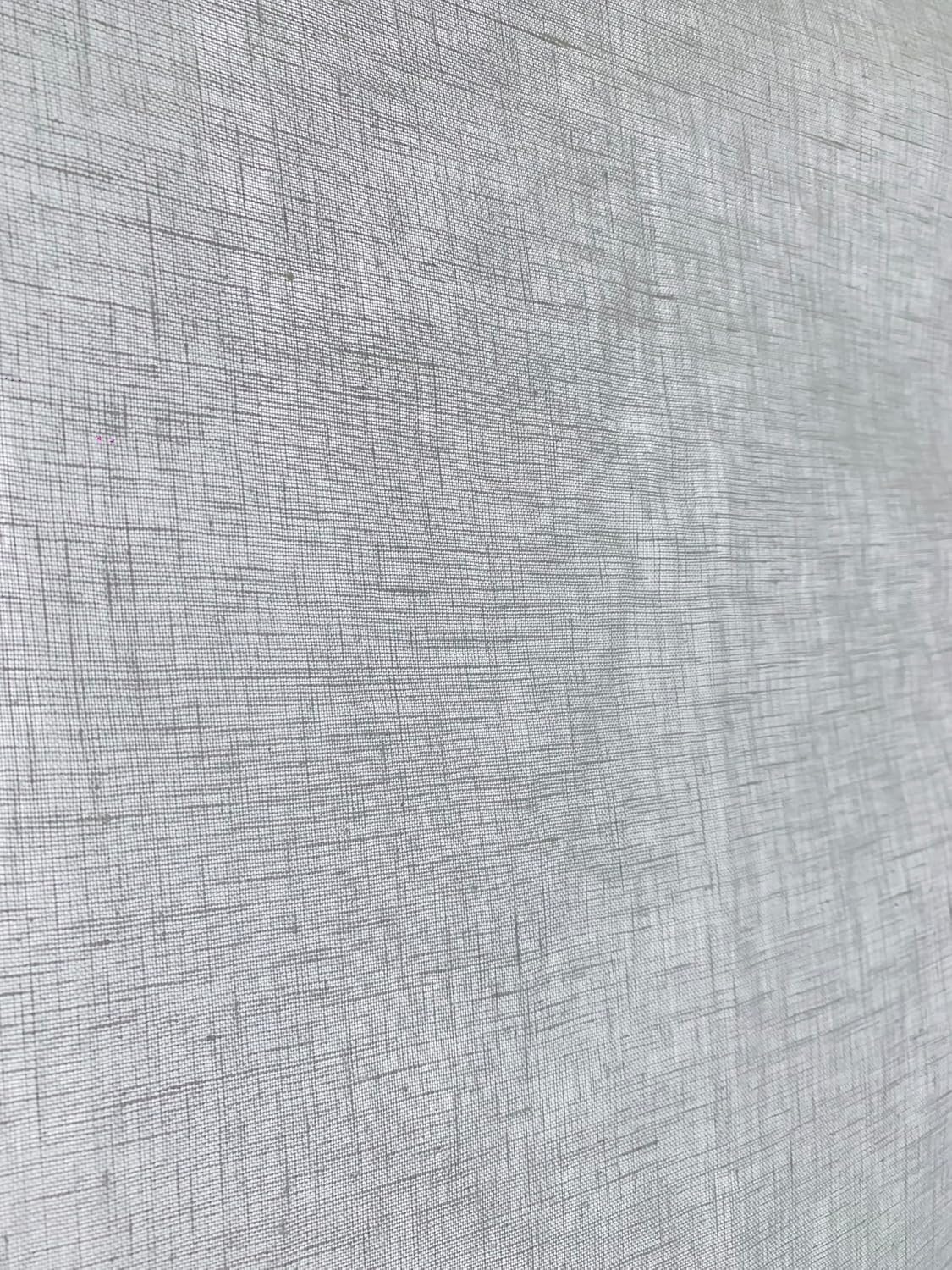 Charmii 100% Linen Fabric by The Yard, Precut Embroidery Fabric Linen for Clothing, Crafts and Quilting, Soft, Versatile, Breathable, 56" Wide, White