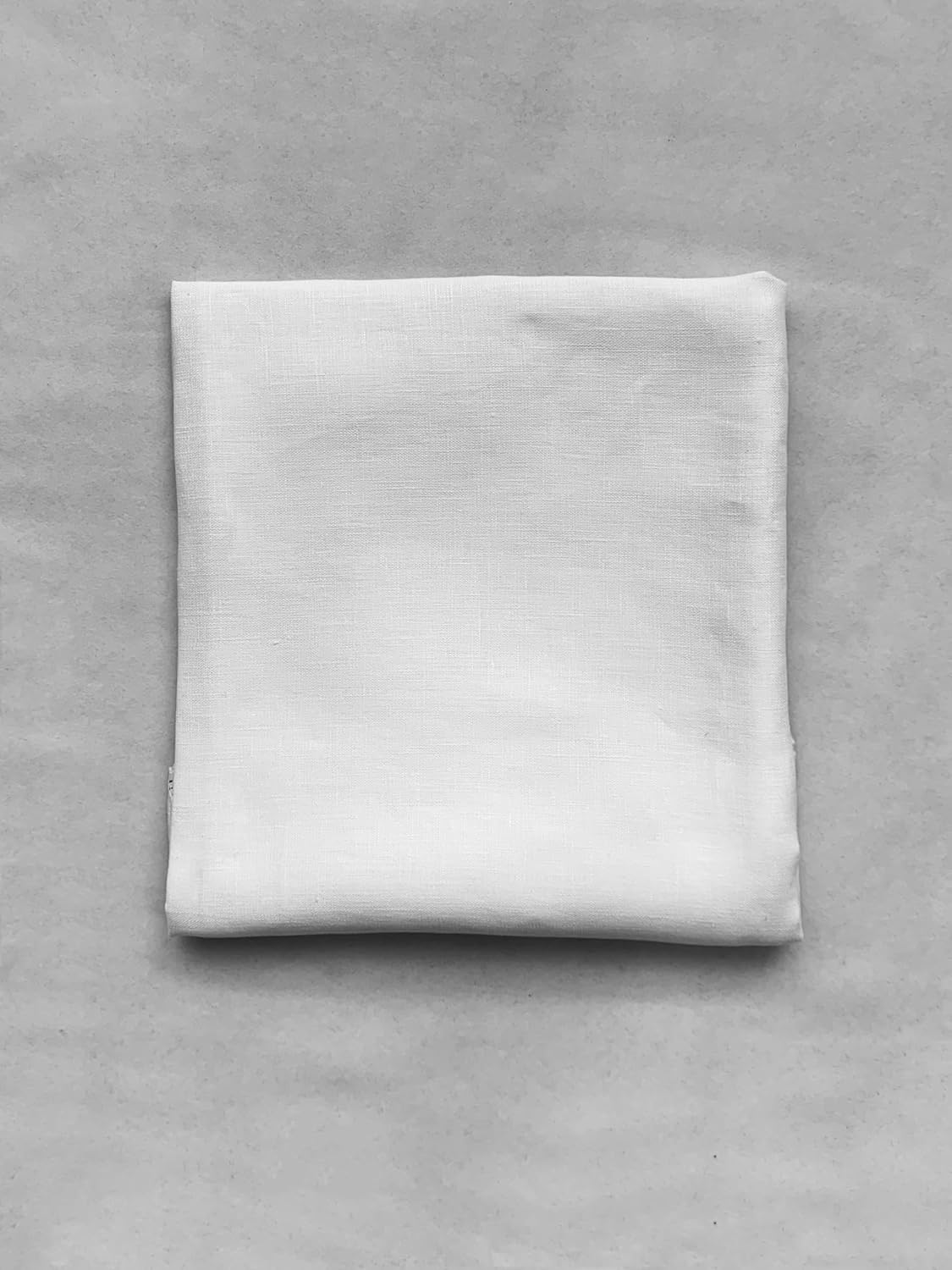 Alternative view of Charmii 100% Linen Fabric by The Yard, Precut Embroidery Fabric Linen for Clothing, Crafts and Quilting, Soft, Versatile, Breathable, 56" Wide, White