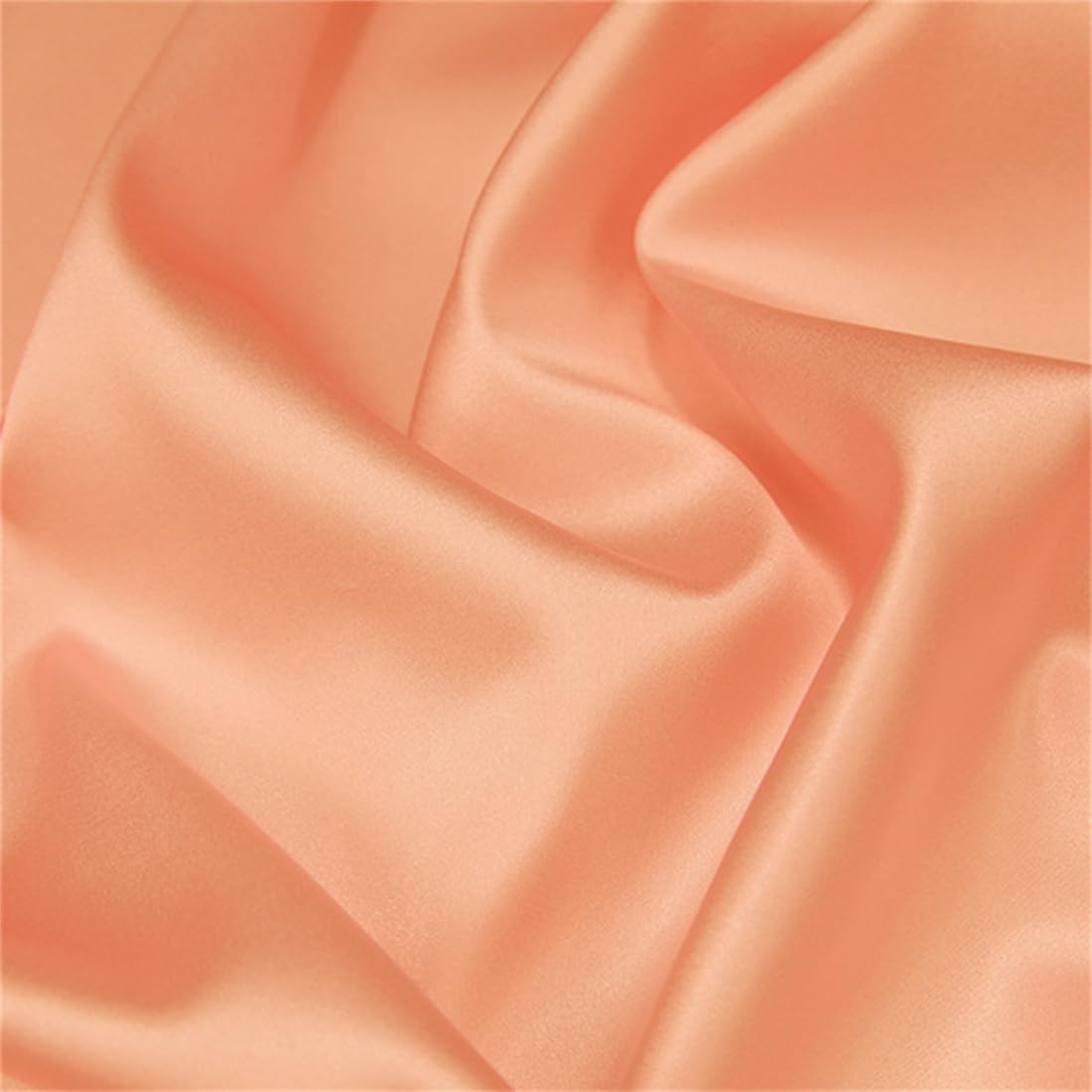 Oavieh Navyblue 19 Momme 44''Width 100 Pure Silk Fabric 6A Grade Natural Mulberry Charmeuse Fabric for Sewing Clothes DIY Crafts(1 Yard) - Image 9