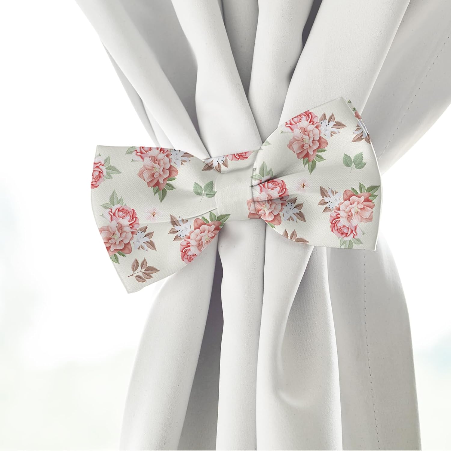 JarThenaAMCS 60Pcs Floral Cotton Fabric Bundles Pink Retro Floral Fabric Squares Spring Quilting Patchwork for DIY Handmade Sewing Crafting, 10 x 10 Inch - Image 4