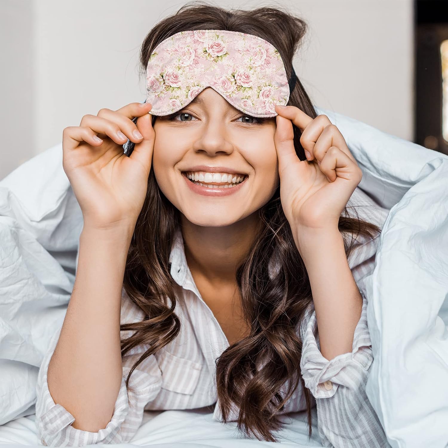 Whaline 12Pcs Floral Cotton Fabric Bundles 10 x 10 Inch Floral Greenery Printed Fabric Square Pink Green Retro Quilting Patchwork for Spring DIY Handmade Crafting Home Party Decor - Image 5