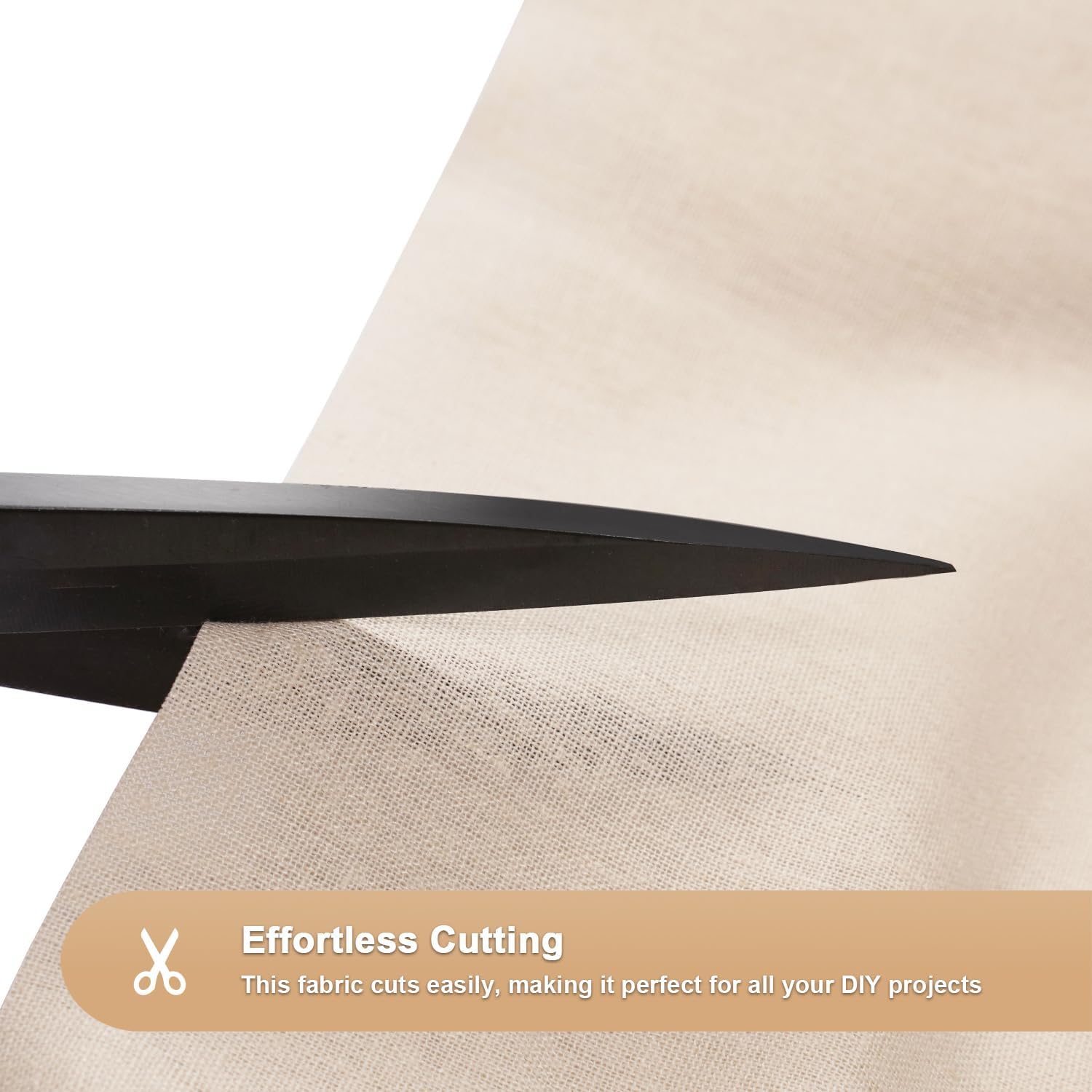 1 Yard 55% Linen 45% Rayon Fabric by The Yard, 5.6 oz