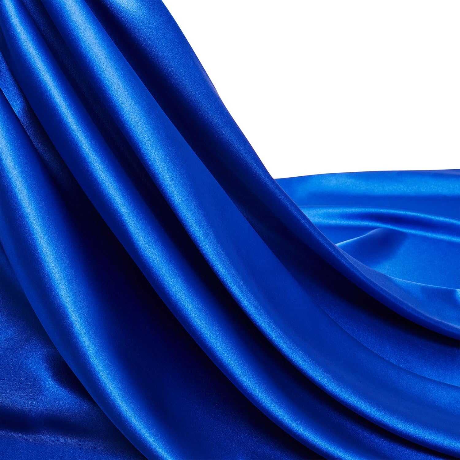 Pink Silk Satin Fabric 5 Yards 55" Wide, Shiny and Soft Charmeuse Satin Fabric for Sewing Wedding Bridal Dress Crafts - Image 9