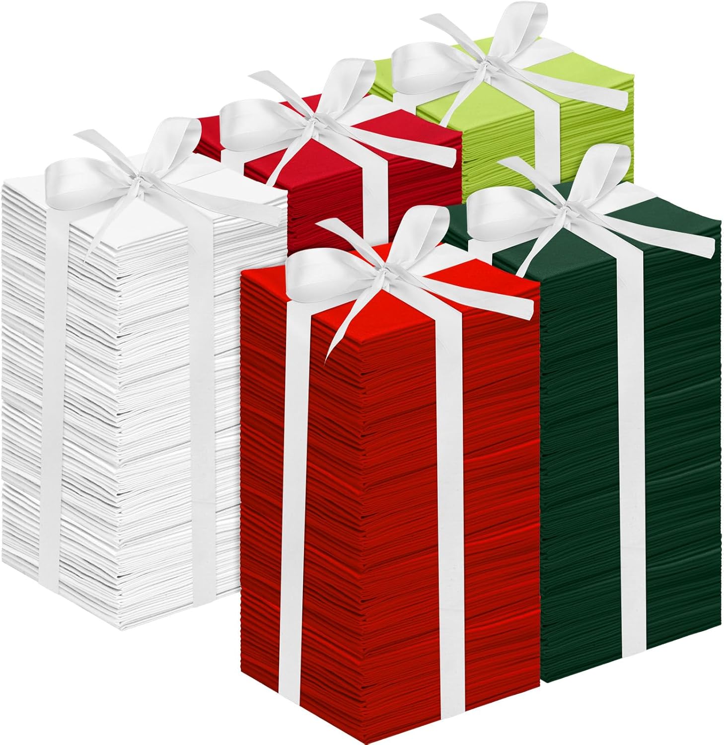 Buryeah 100 Pieces 10 x 10 Inches White Cotton Fabric Squares White Precut Quilting Fabric Bundles Solid Colors Layer Quilt Material for Sewing Beginners Patchwork Embroidery Cloth DIY Craft Projects - Image 6