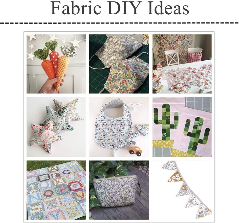 12 x 12 inches Print Cotton Precut Craft Fabric Bundle Squares for DIY Sewing Scrapbooking,Quilt Fabric Squares for Masks (30cm x 30cm) 28Pcs