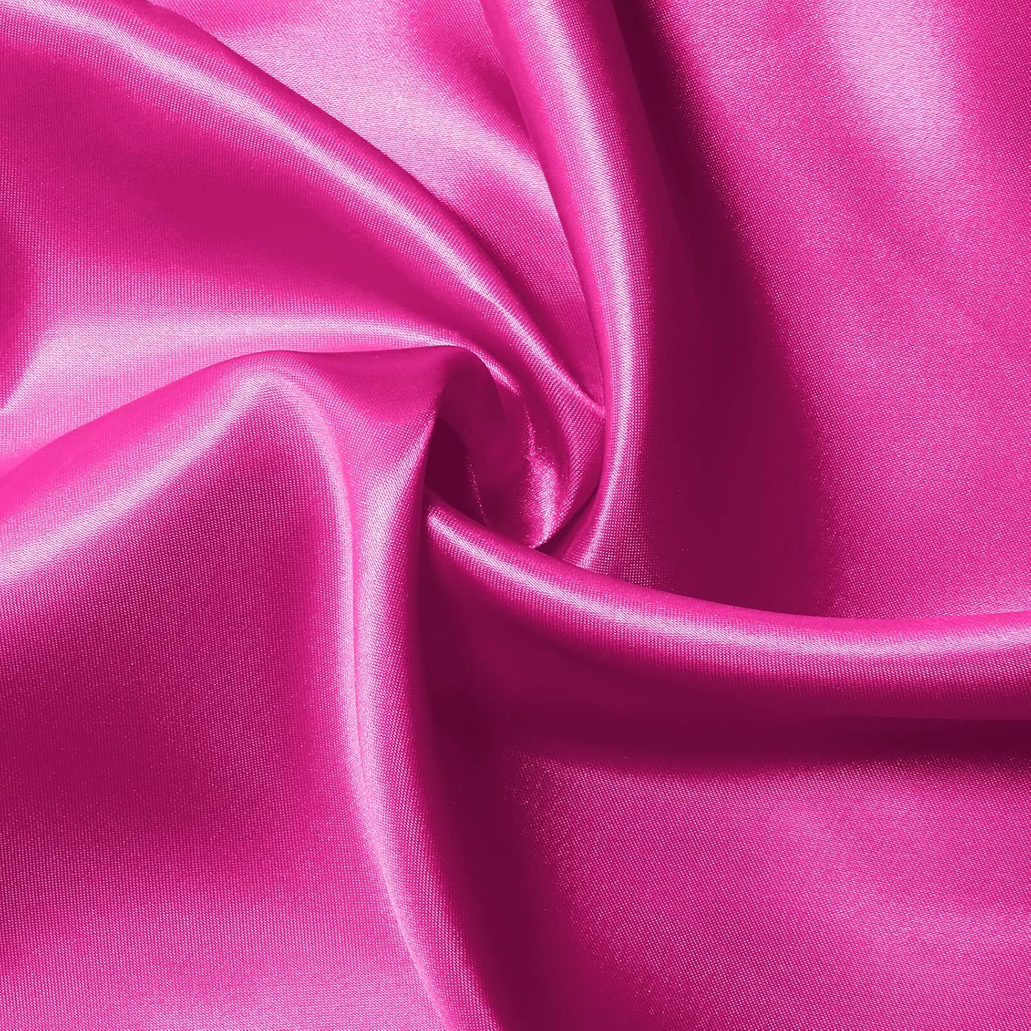 KKJIAF White Satin Fabric, 63" Wide Shiny Silky Fabric for Dress, Shirts, Table Runner, Napkin, Tablecloth, Wedding Decor, DIY Crafts, 1 Yard - Image 6