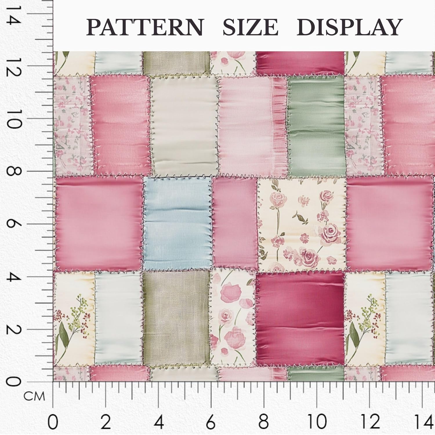 Alternative view of 100% Cotton Fabric by The Yard u2013 Turkish Quality Quilting & Sewing Fabric, 1 Yard x 1.69 Yards Wide, Patchwork Cotton for Crafts