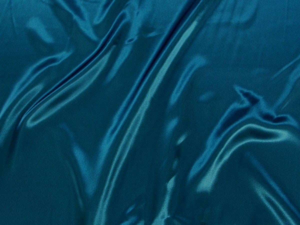 Alternative view of Premium Satin Charmeuse Wedding Bridal Silky Fabric 60" Wide (Coral)