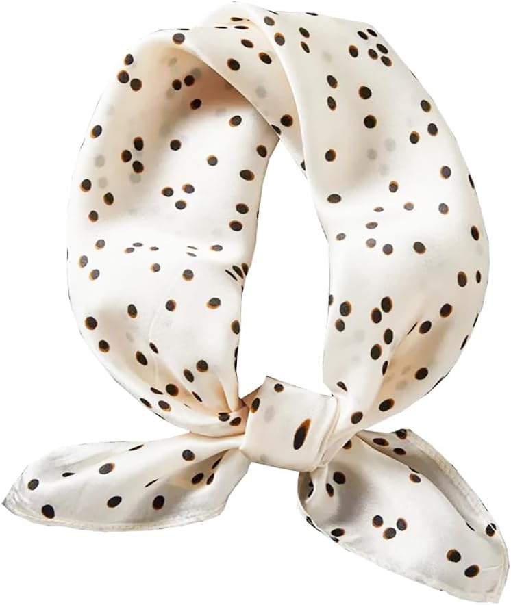 ANDANTINO 100% Real Mulberry Silk Scarf -21'' x 21''- Lightweight Neckerchief u2013Women Men Small Square Digital Printed Scarves - Image 8