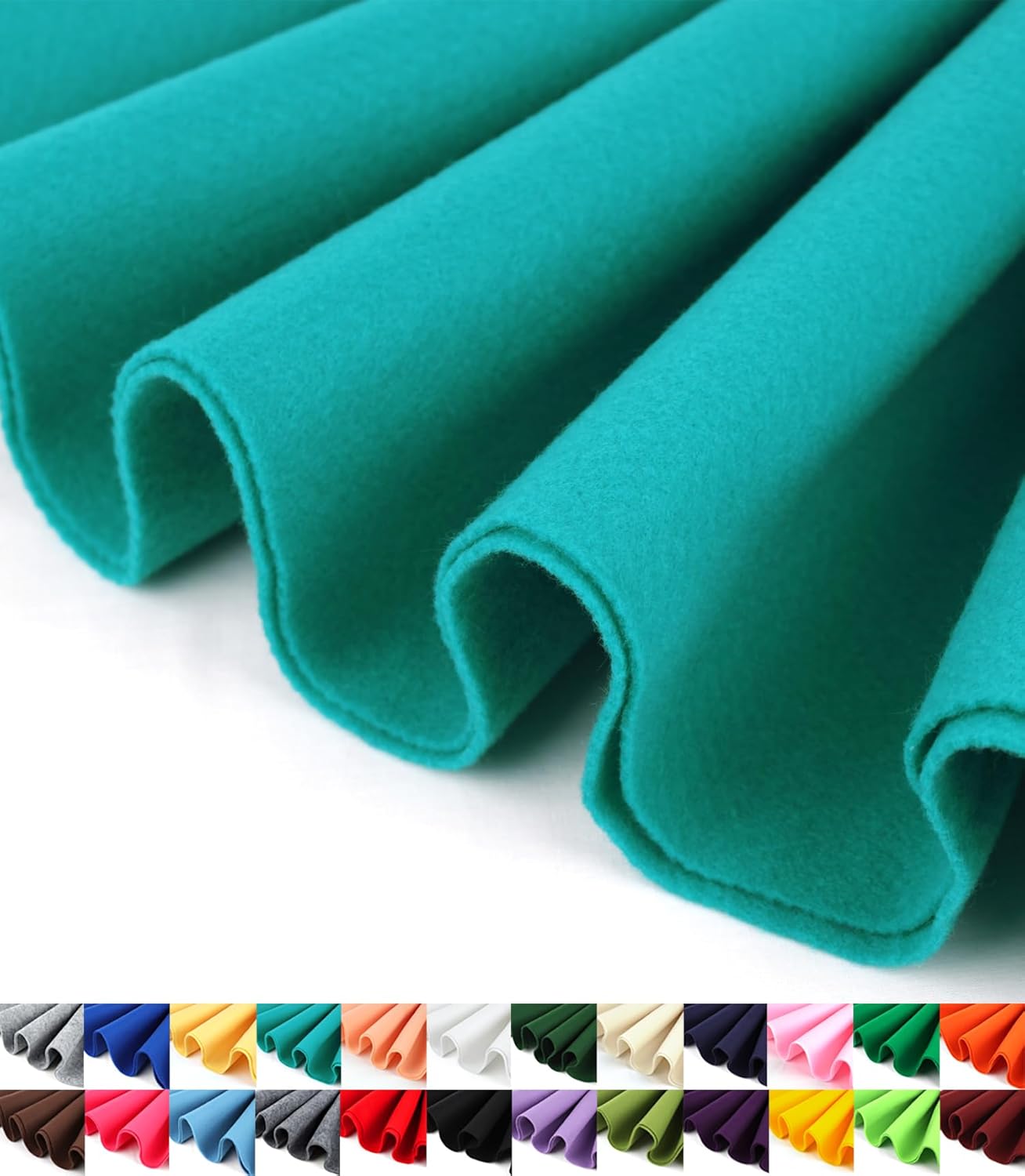 Barcelonetta | Felt Fabric | 72" Wide | 1.6mm Thick | Acrylic & Soft | Felt by The Yard | Felt for DIY Crafts, Projects, Sewing (Charcoal, Half Yard) - Image 8