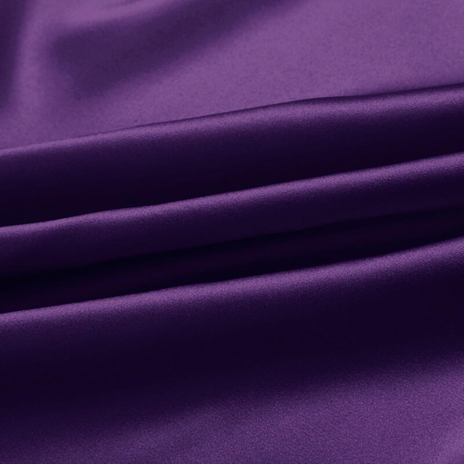 100% Pure Mulberry Silk Fabric by The Yard u2013 Premium Solid Color Silk Fabric, Cut-to-Size, Soft and Luxurious for Sewing, DIY Crafts, Dresses, Bedding (Purple #83) - Image 3
