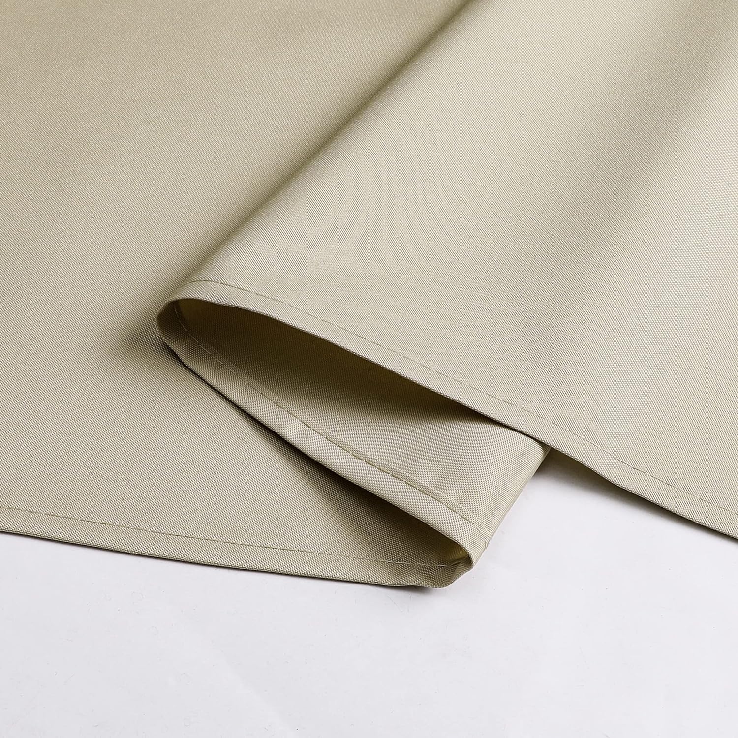 Wewoch Khaki Rectangle Tablecloth Water Resistant Washable Polyester Table Cloth for Dining,Kitchen, Parties Weddings and Outdoor Use 60 Inch by 84 Inch - Image 4