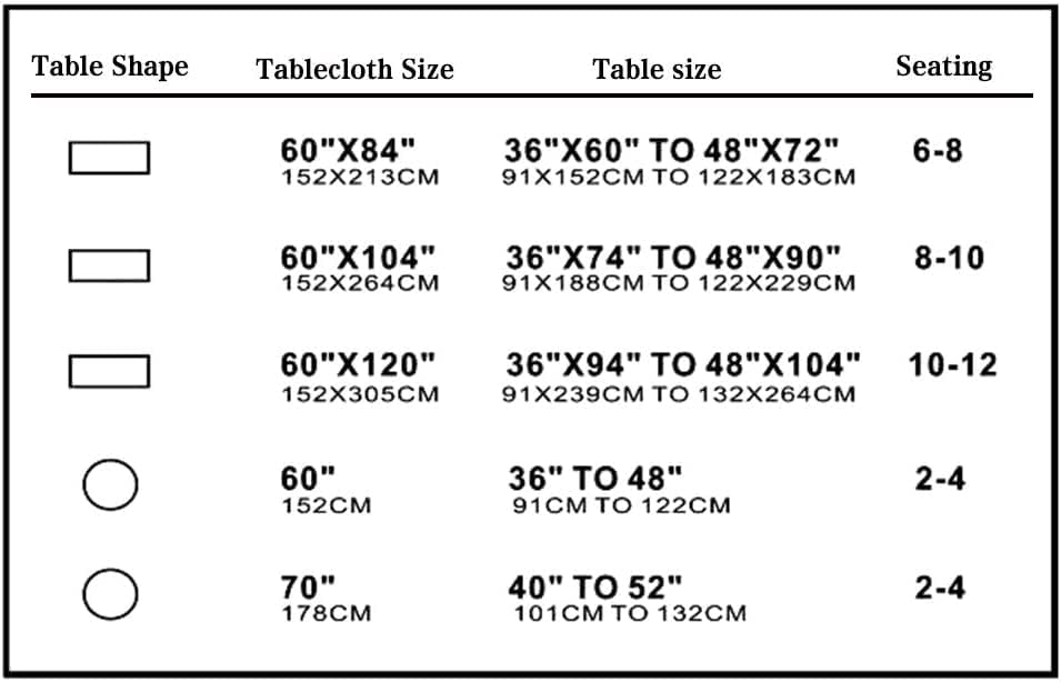 Wewoch Khaki Rectangle Tablecloth Water Resistant Washable Polyester Table Cloth for Dining,Kitchen, Parties Weddings and Outdoor Use 60 Inch by 84 Inch - Image 6
