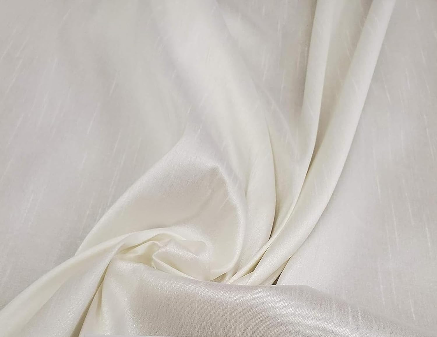 AD FABRIC, Imitation Raw Silk Shantung Dupioni Fabric,Baby Blue Color - 58" - Sold by The Yard - 100% Poly Dupioni Faux Silk (Two Tone Purple) - Image 7