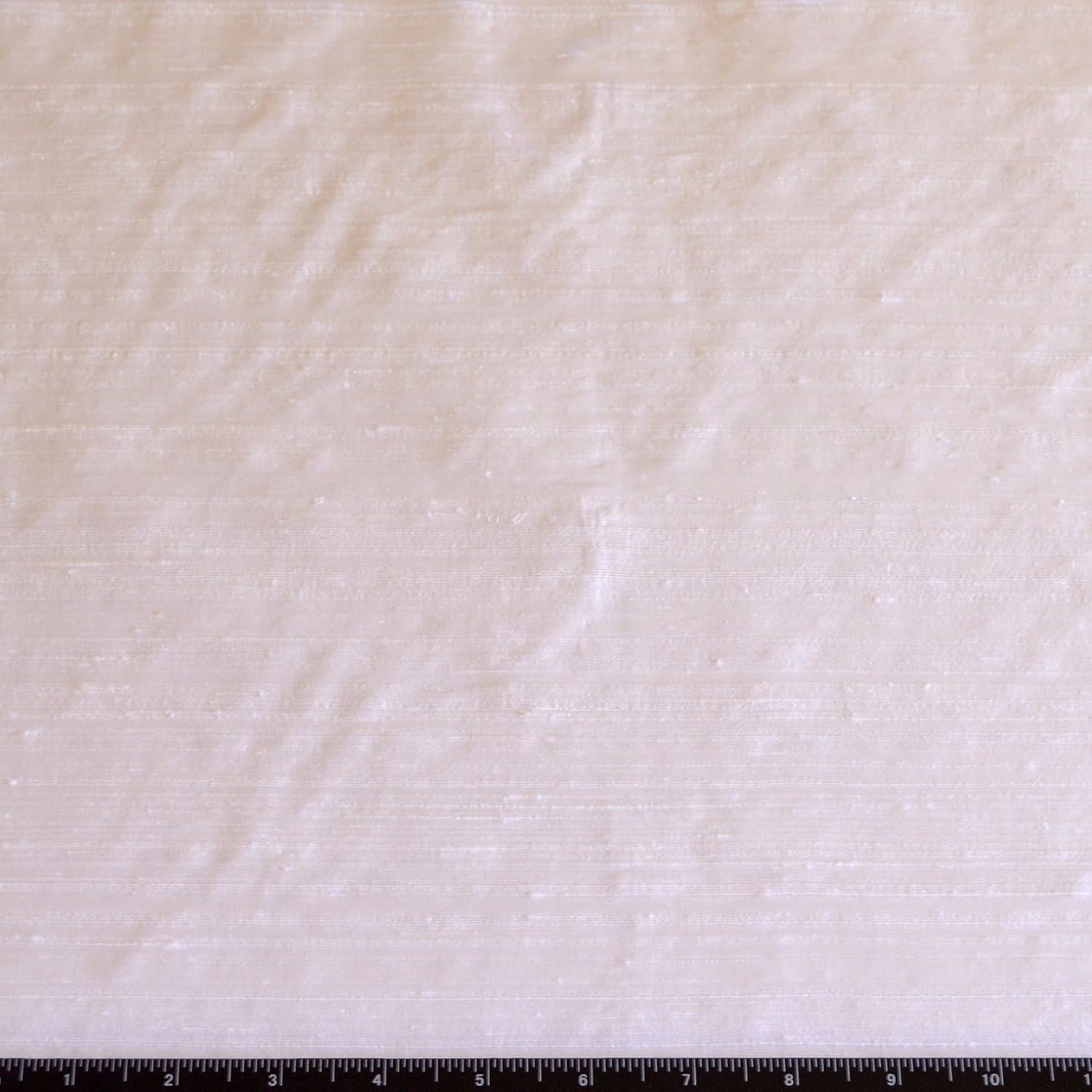 44" Wide - White Dupioni Silk, 100% Silk Fabric, by The Yard