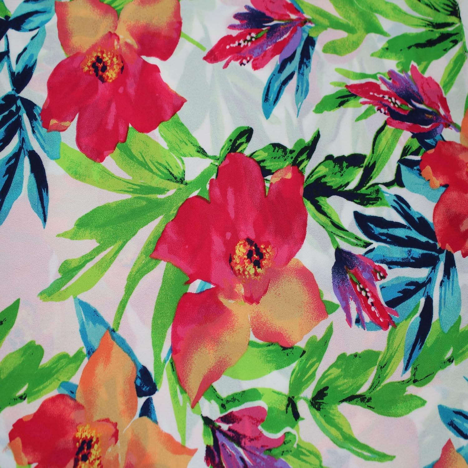 58" Wide Printed 100% Polyester Wool Dobby Hi Multi Chiffon Fabric by The Yard - No Stretch, 120 GSM, Lightweight, Soft & Breezy for Apparel, Accessories & DIY - Image 3