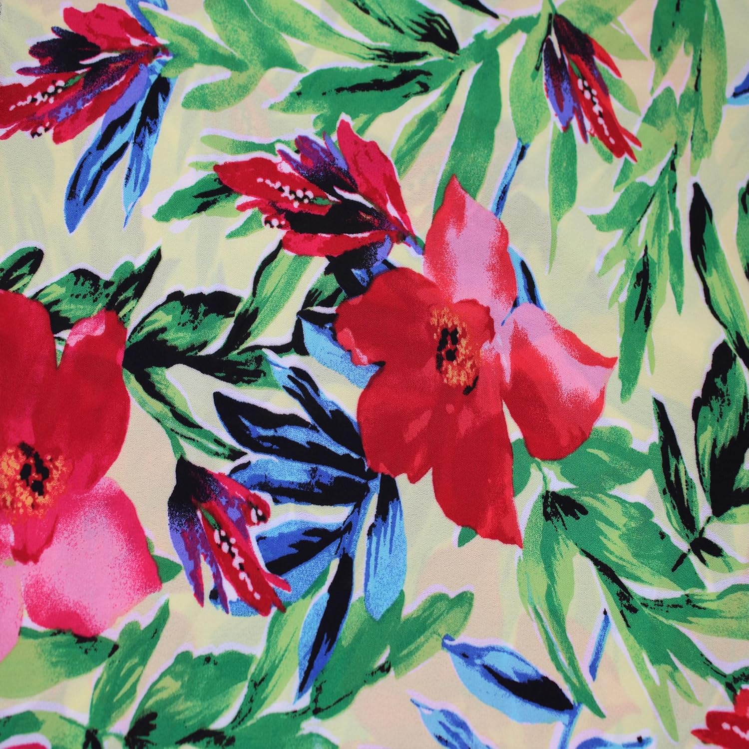 58" Wide Printed 100% Polyester Wool Dobby Hi Multi Chiffon Fabric by The Yard - No Stretch, 120 GSM, Lightweight, Soft & Breezy for Apparel, Accessories & DIY - Image 8