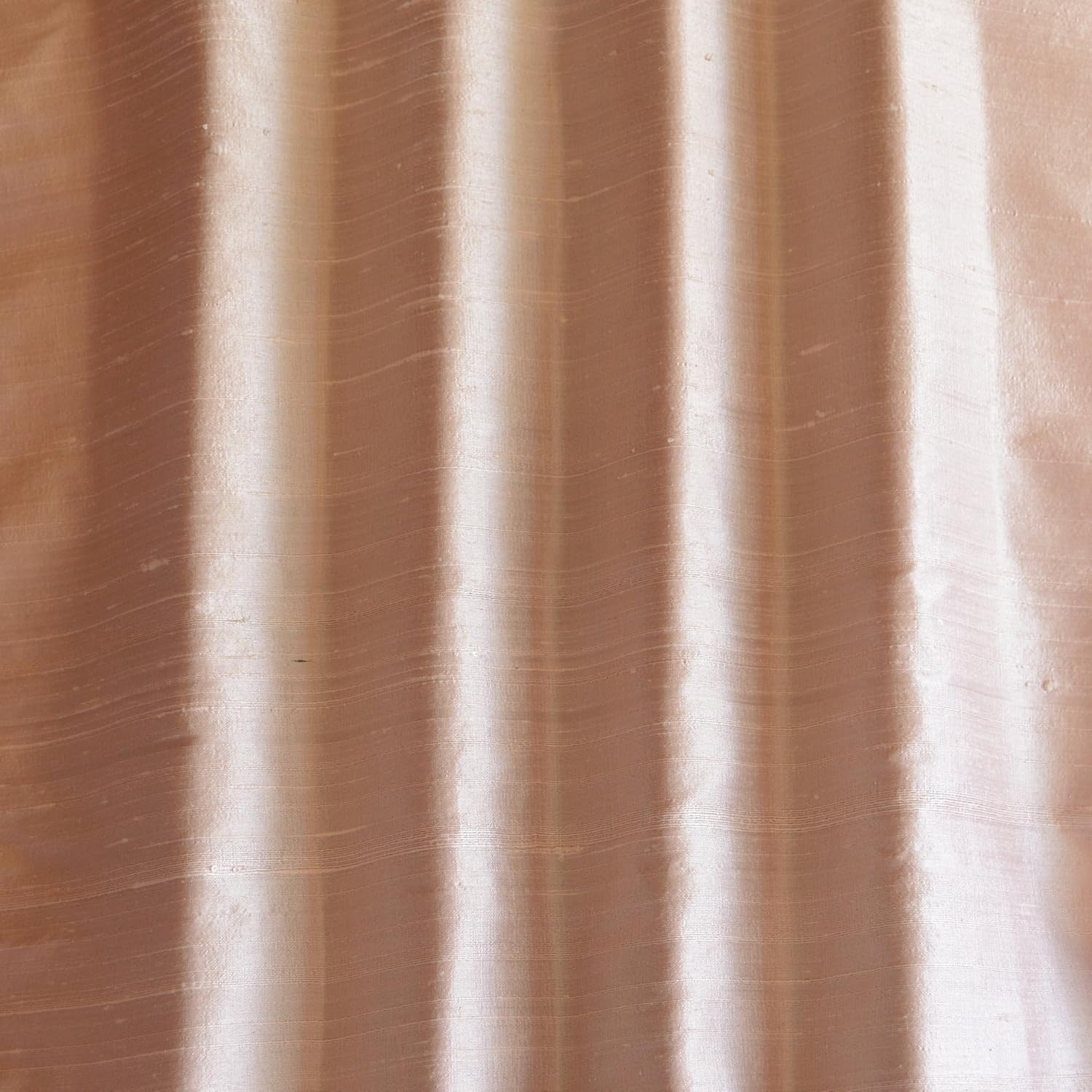 Alternative view of 44" Wide - Iridescent Baby Pink Dupioni Silk, 100% Silk Fabric, by The Yard