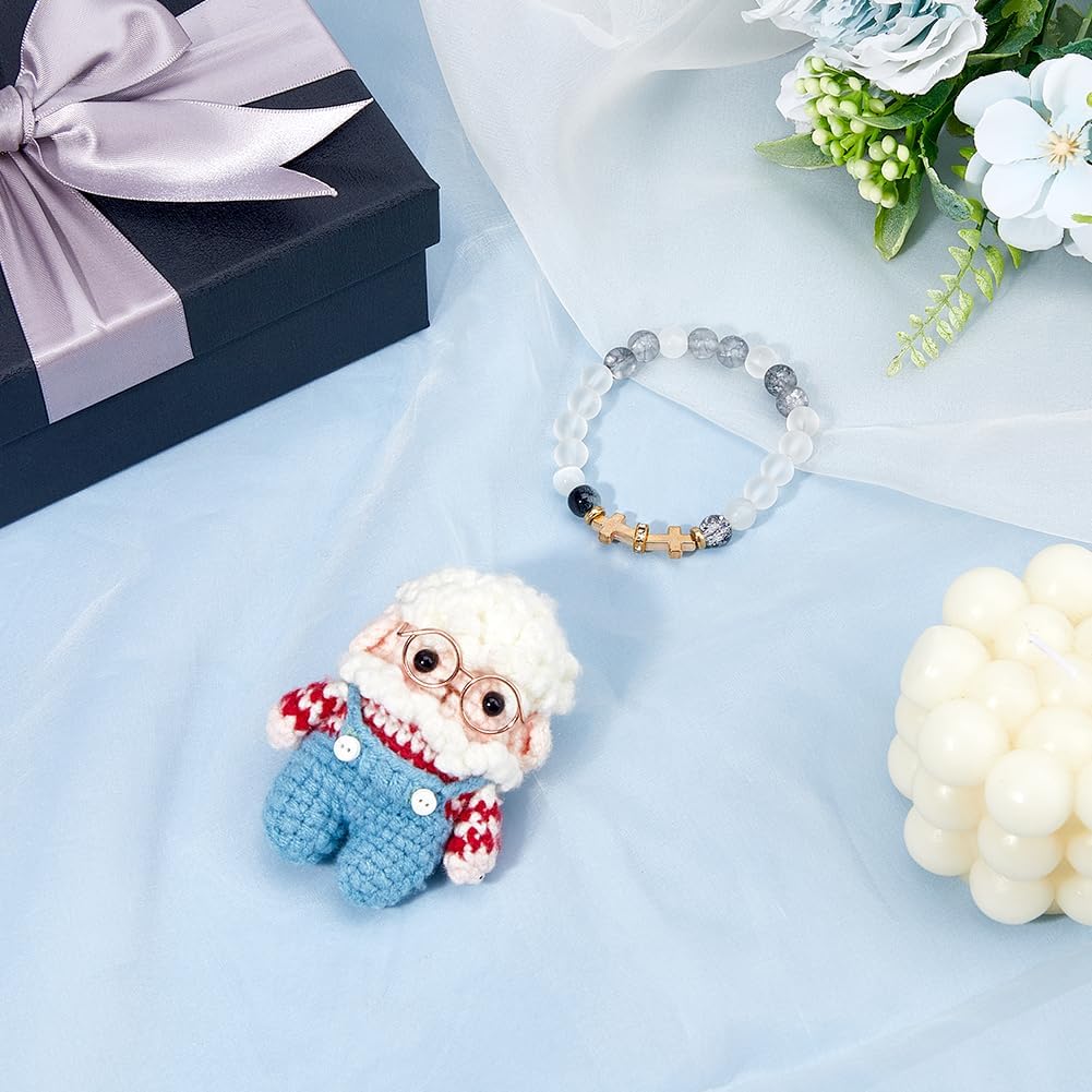 Lightweight Sheer Organza Fabric 55.12 inch Wide Mulberry Silk Organza Fabric Old Lace Organza Fabric Organza Voile Dress Fabric for Wedding Dress Fashion Craft Decorations - Image 4