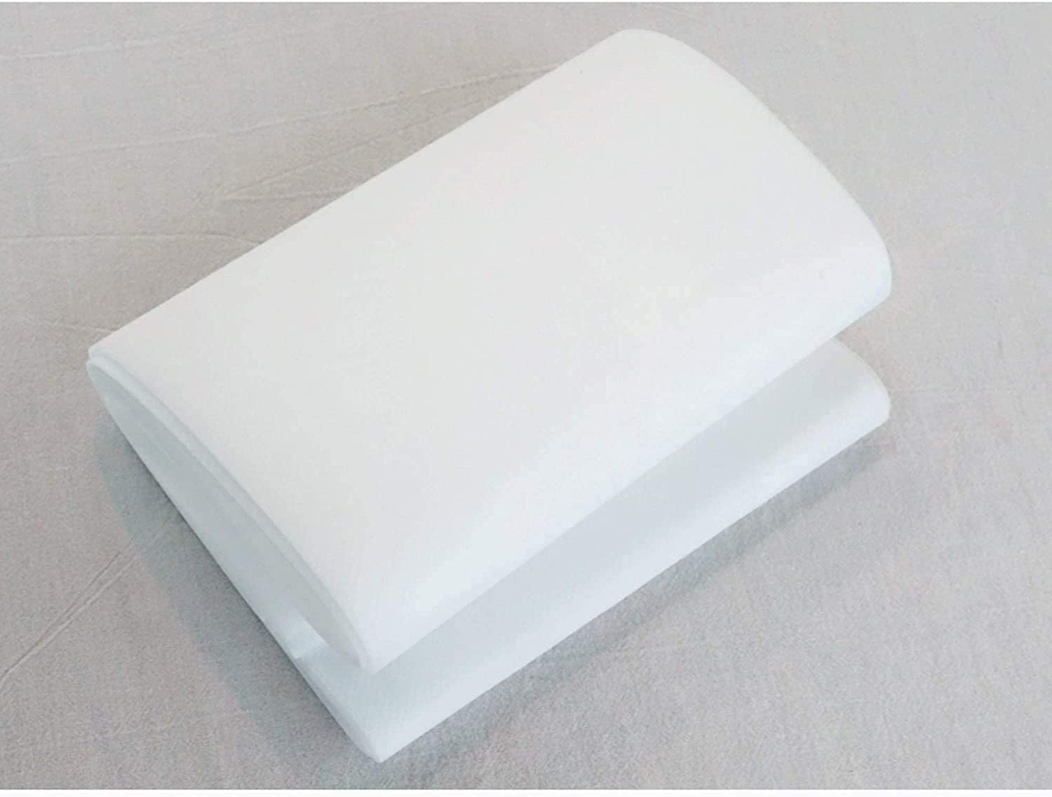 AK TRADING CO. Nonwoven 100% Polypropylene Fabric | Non-Woven Spunbond Interfacing for Sewing and Filters, 42 GSM (Medium Weight) (60" Wide, White - 1 Yard) - Image 3