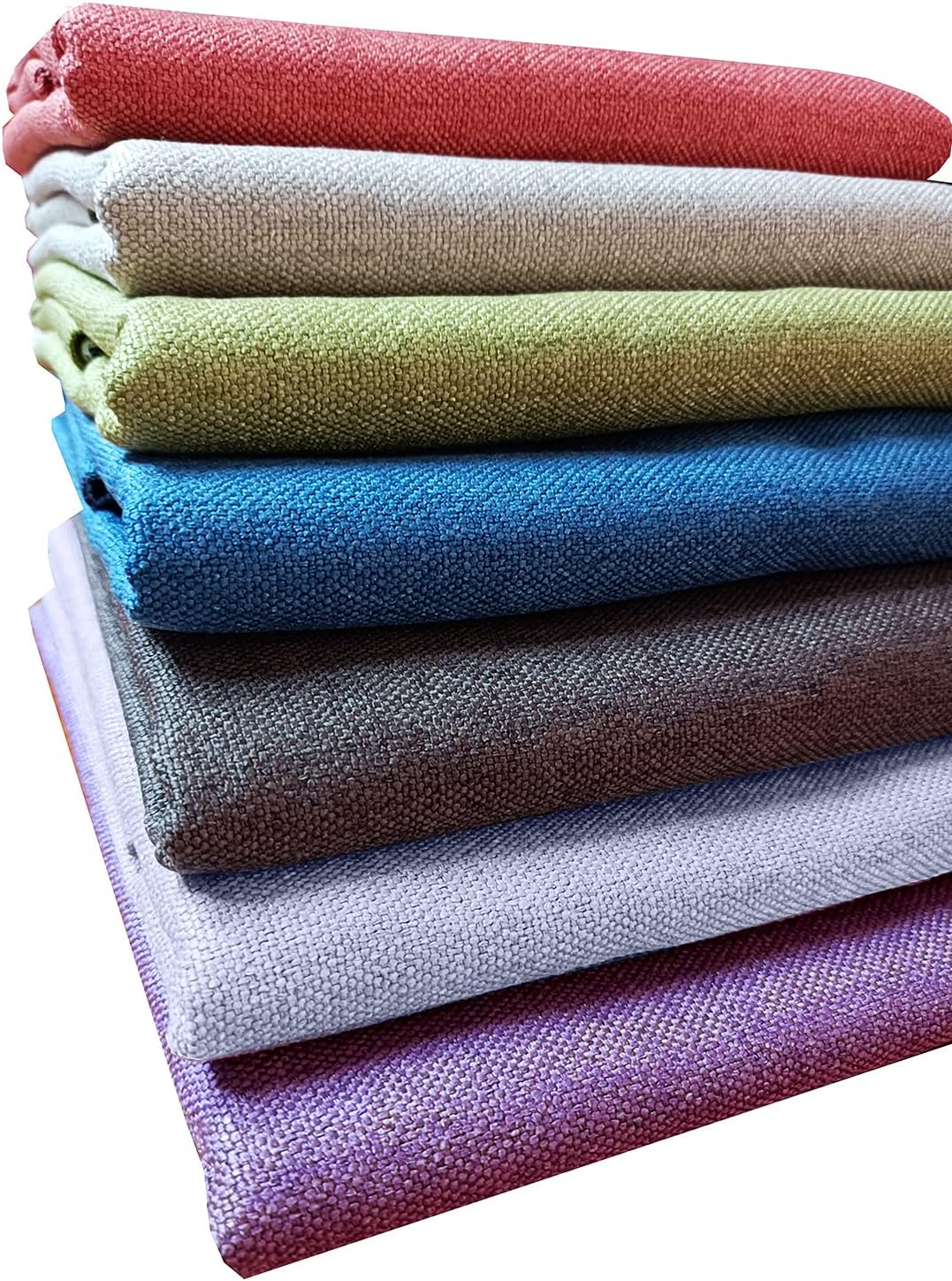 Alternative view of 11OZ Polyester Blend Upholstery Sewing Fabric by The Yard Width 57 Inches Light Brown