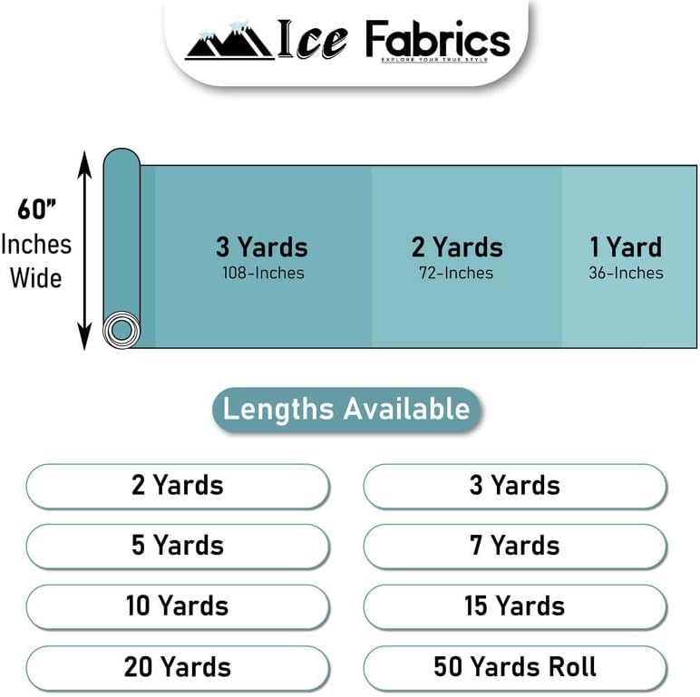 Ice Fabrics Cotton Polyester Broadcloth Fabric by The Yard - 60" Wide Soft & Breathable Broadcloth Fabric for Sewing - Perfect for Apparel, Bedding, Curtains and More - Black - 2 Yards - Image 5