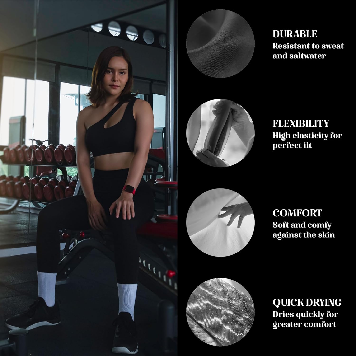 60" Wide Rayon Spandex Jersey Knit Fabric by The Yard - 4-Way Stretch, 200GSM, Medium Weight -Soft & Breathable - Apparel, Accessories, Maternity & Decorations