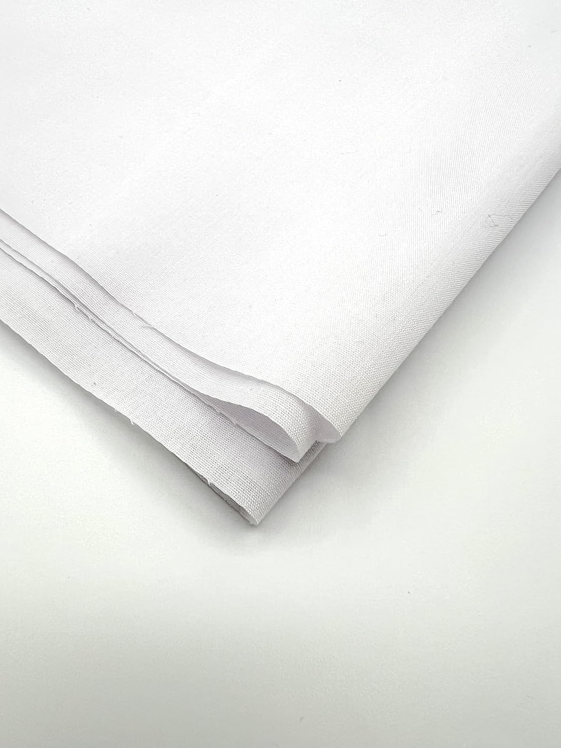 Alternative view of EOVEA - Cotton Polyester Fabric by The Yard u2013 60" Wide Broadcloth Fabric, Soft, Lightweight & Breathable Material for Lining, Curtains, Bedding, Skirts, Sewing Projects (White, 1 Yard)