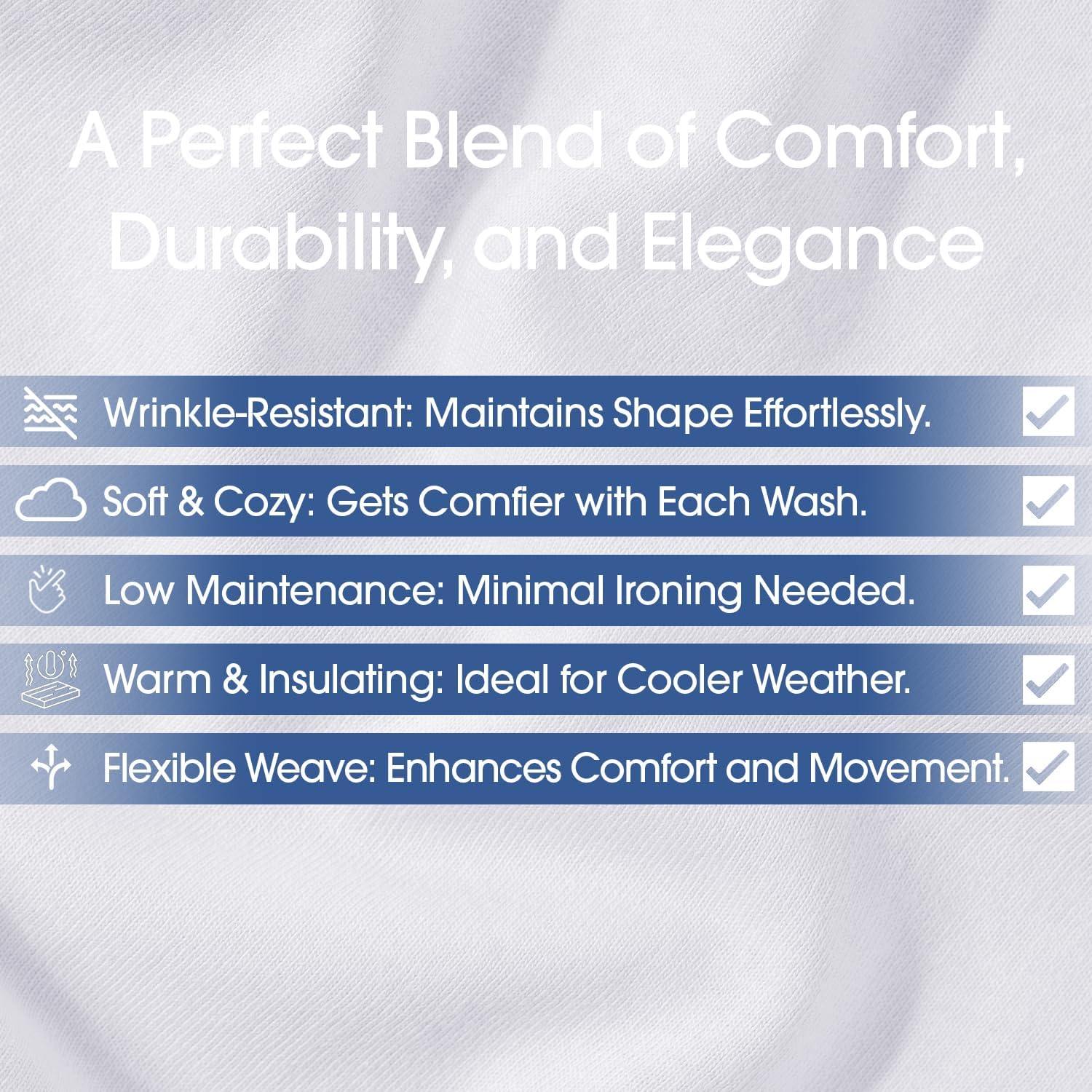 Pico Textiles 1 Yard White Poly Cotton Twill Fabric - 65% Polyester 35% Cotton - 60" Wide - Sold by The Yard - for Pants, Jackets, Skirts, Upholstery, and Work Uniforms - Image 4