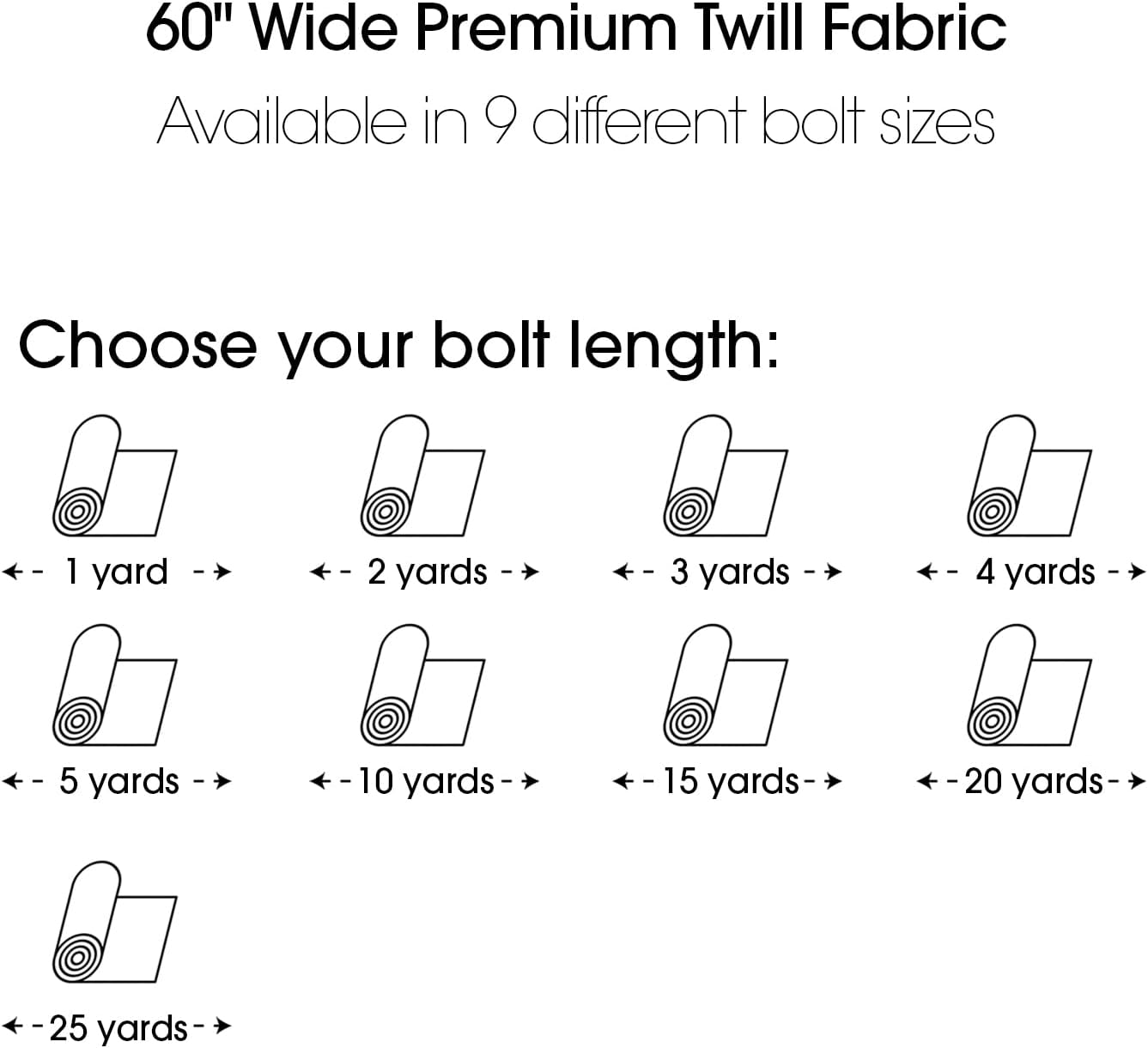 Pico Textiles 1 Yard Silver Poly Cotton Twill Fabric - 65% Polyester 35% Cotton - 60" Wide - Sold by The Yard - for Pants, Jackets, Skirts, Upholstery, and Work Uniforms