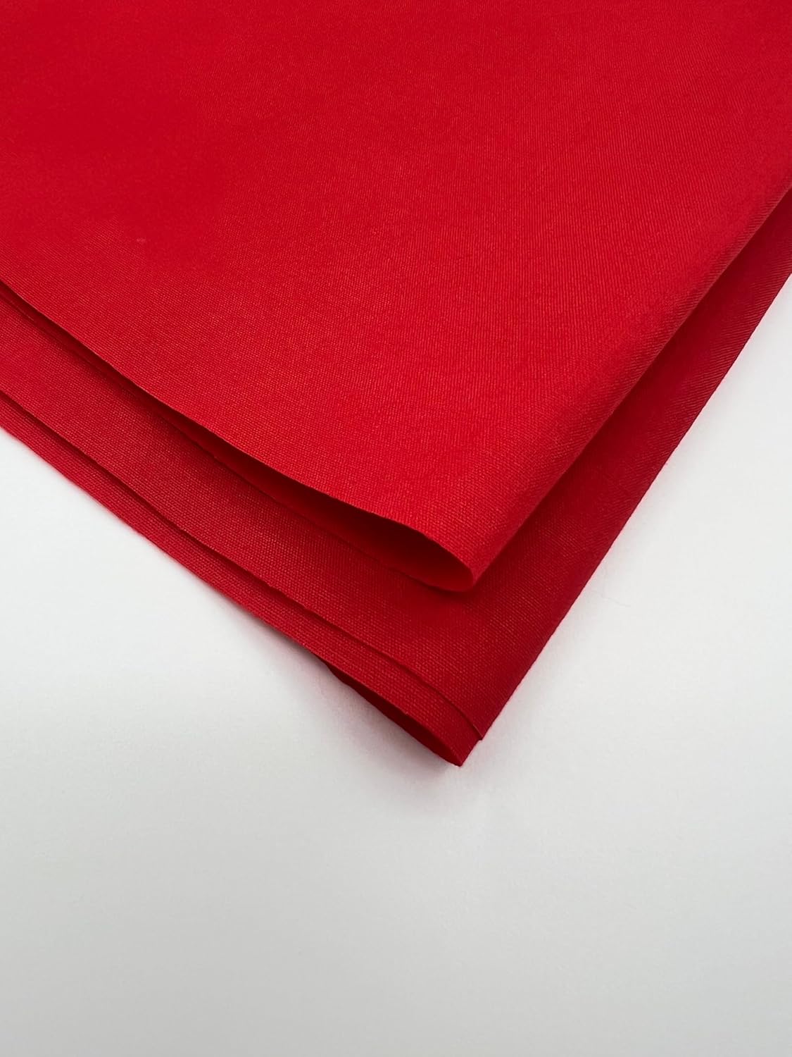 Alternative view of EOVEA - Cotton Polyester Fabric by The Yard u2013 60" Wide Broadcloth Fabric, Soft, Lightweight & Breathable Material for Lining, Curtains, Bedding, Skirts, Sewing Projects (Red, 1 Yard)