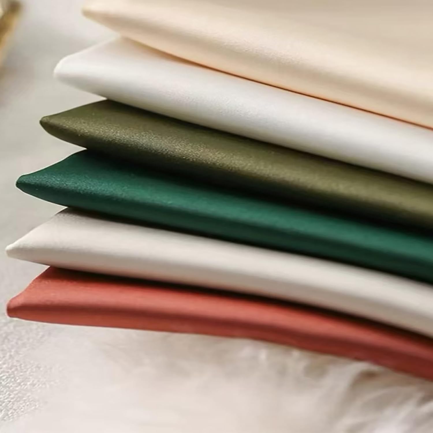 Alternative view of Byitre 16 Momme 100% Pure Mulberry Silk Fabric - 44 Inches Wide Charmeuse Silk, 1 Yard for Pajamas, Shirts or DIY Crafts(Ivory)