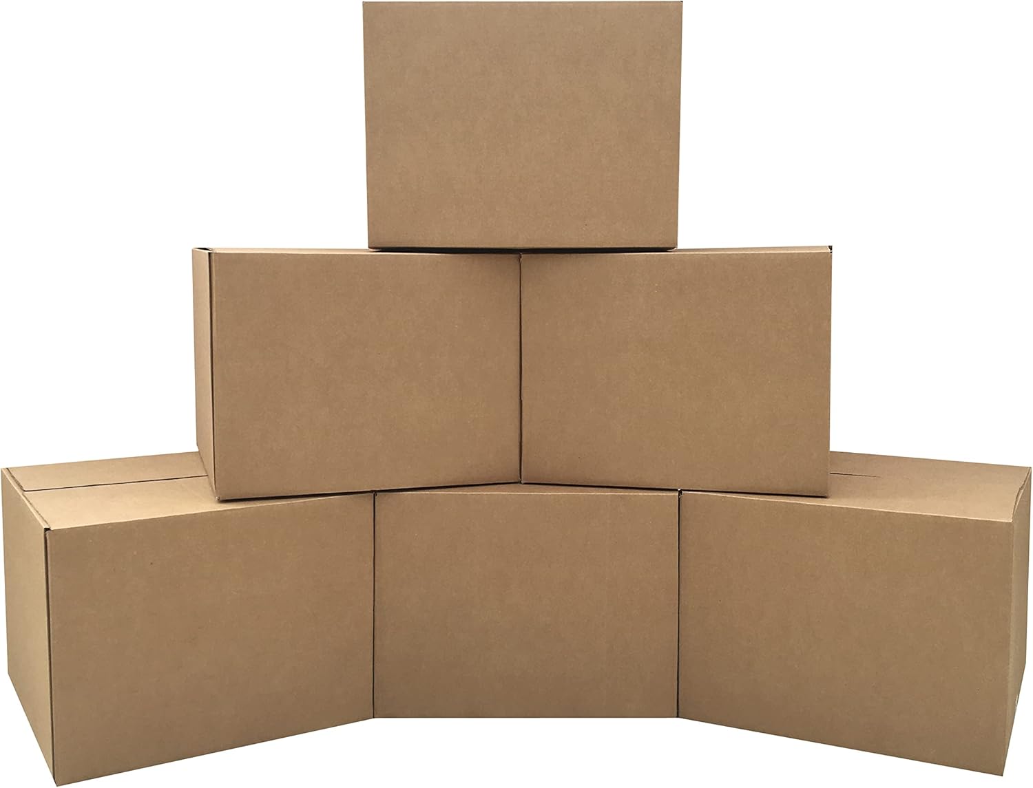 Alternative view of Large Moving Boxes 20'' x 20'' x 15'' (Pack of 6), Corrugated Cardboad Boxes For Packing, Shipping, Packing & Moving
