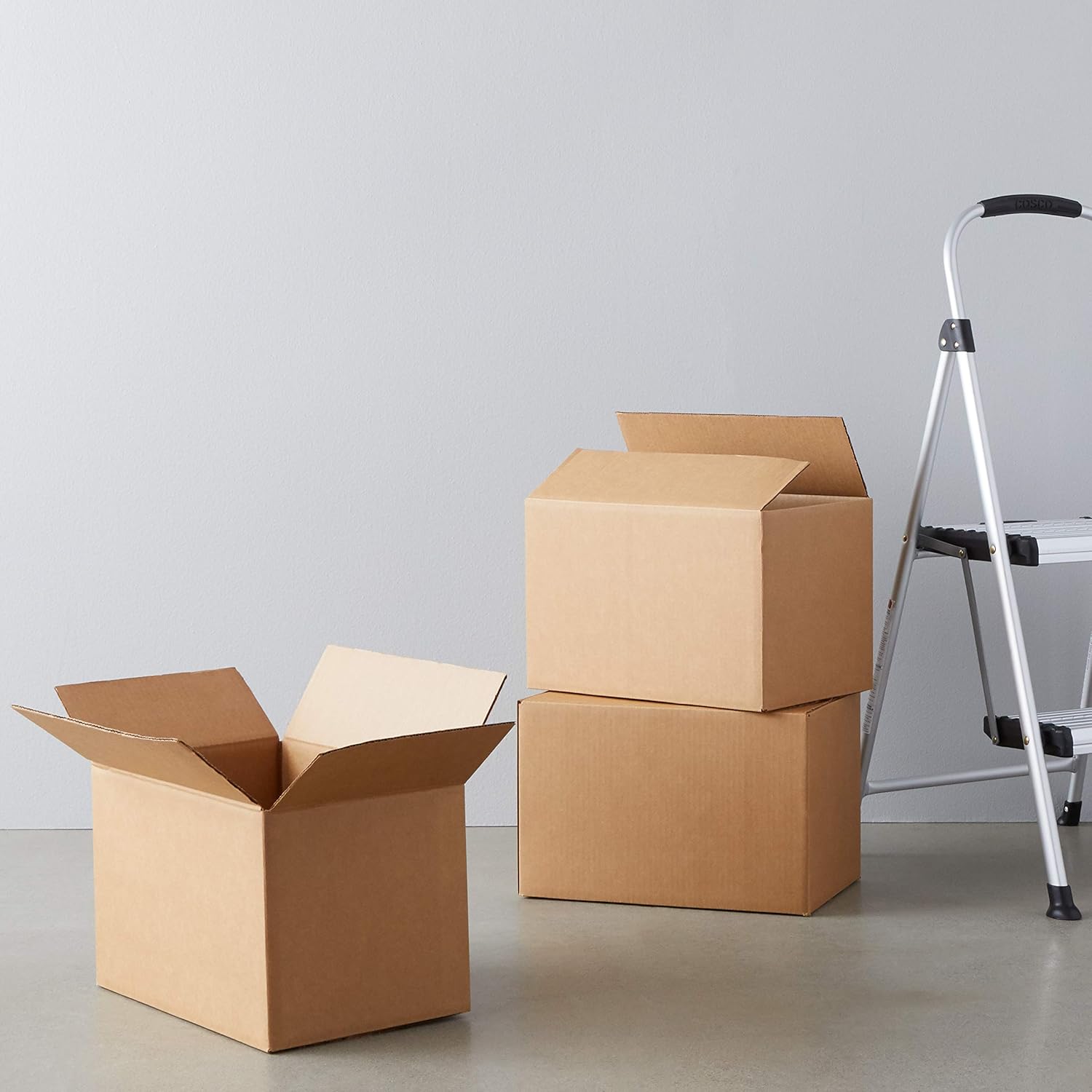 Amazon Basics Cardboard Moving Boxes, 15 Pack, Small, Brown, 16" x 10" x 10"